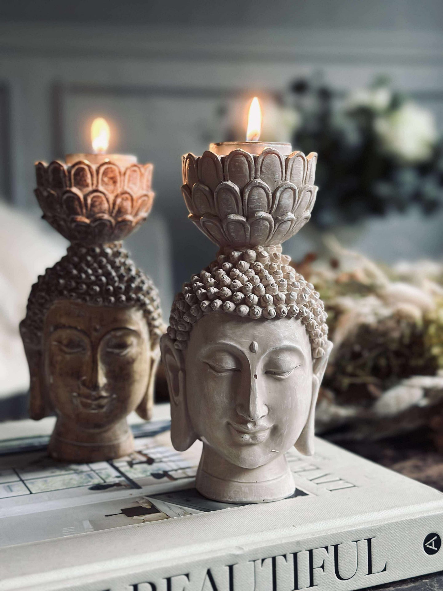 Telysholder Buddha small - MIX