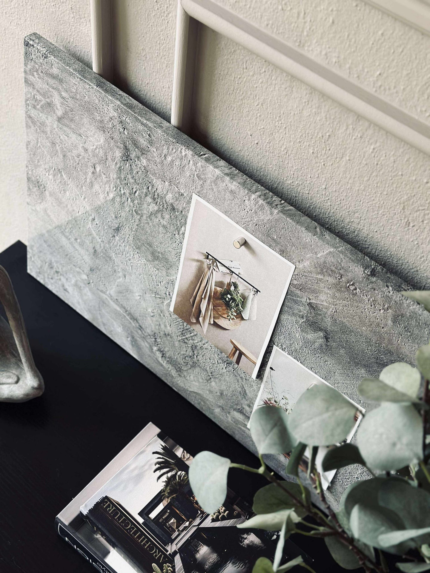 Tavle magnetisk 40x60 - Betong look