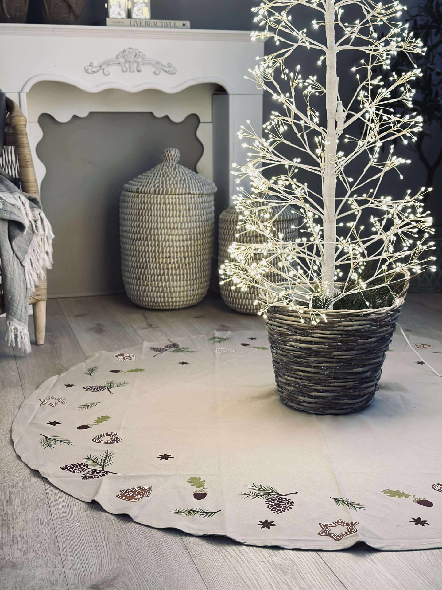 Juletreteppe dia 140cm