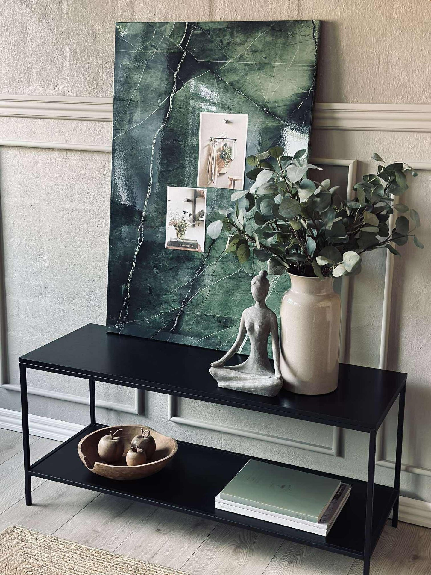Tavle magnetisk 60x90 - Mormor grønn