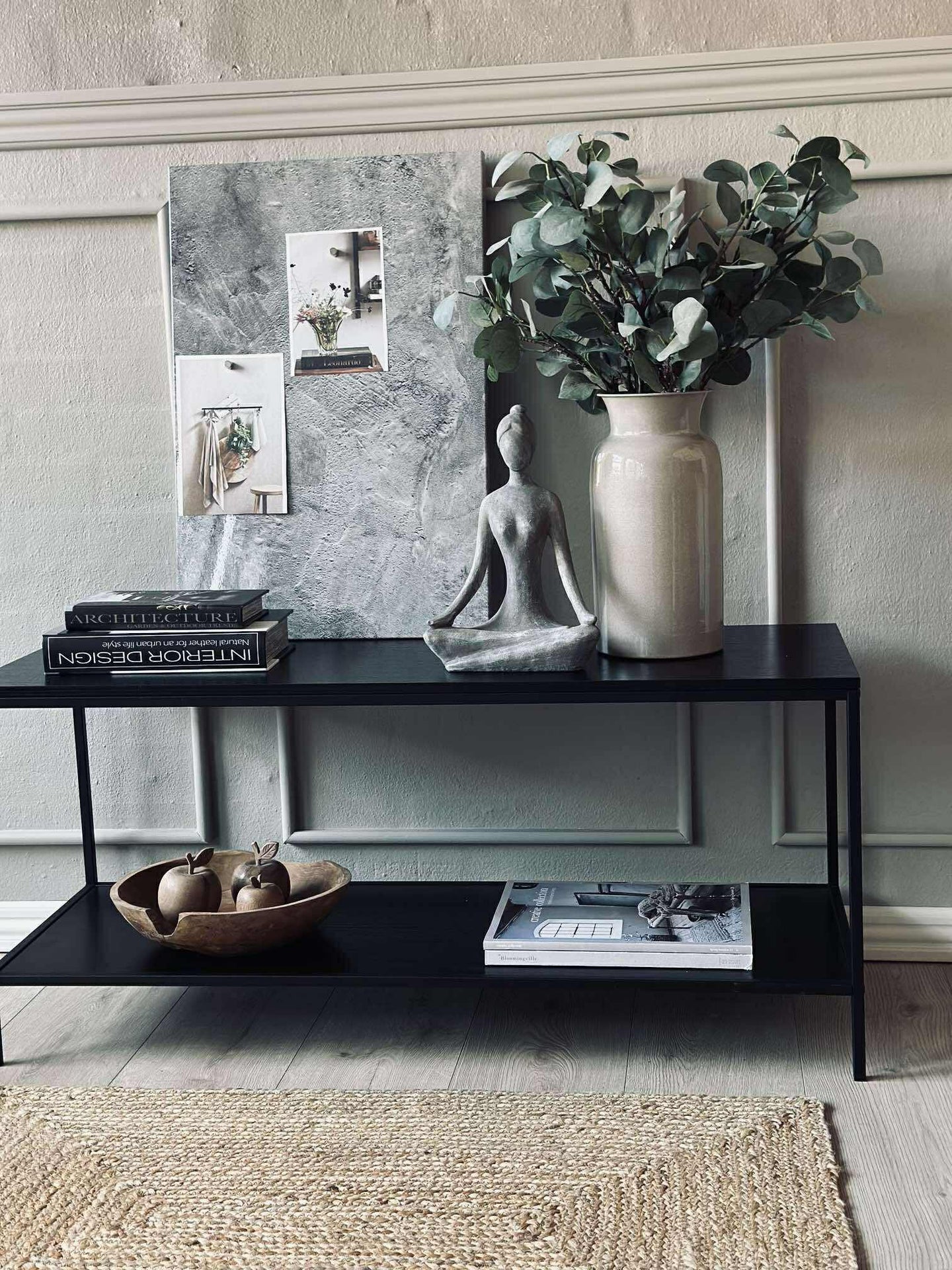 Tavle magnetisk 40x60 - Betong look