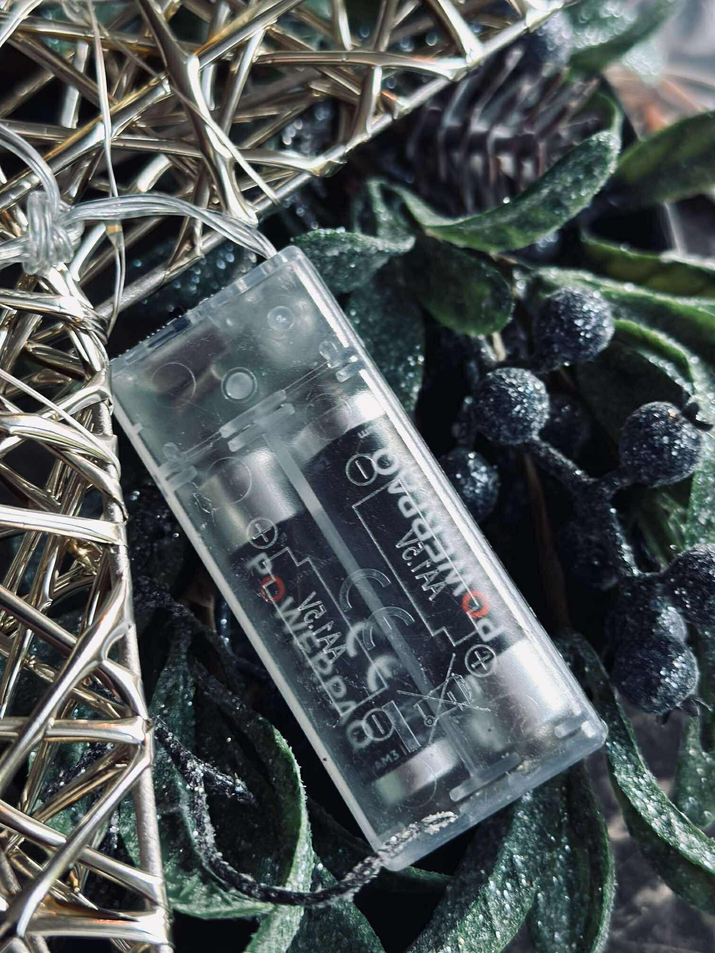 Stjerne med LED-lys - Gull