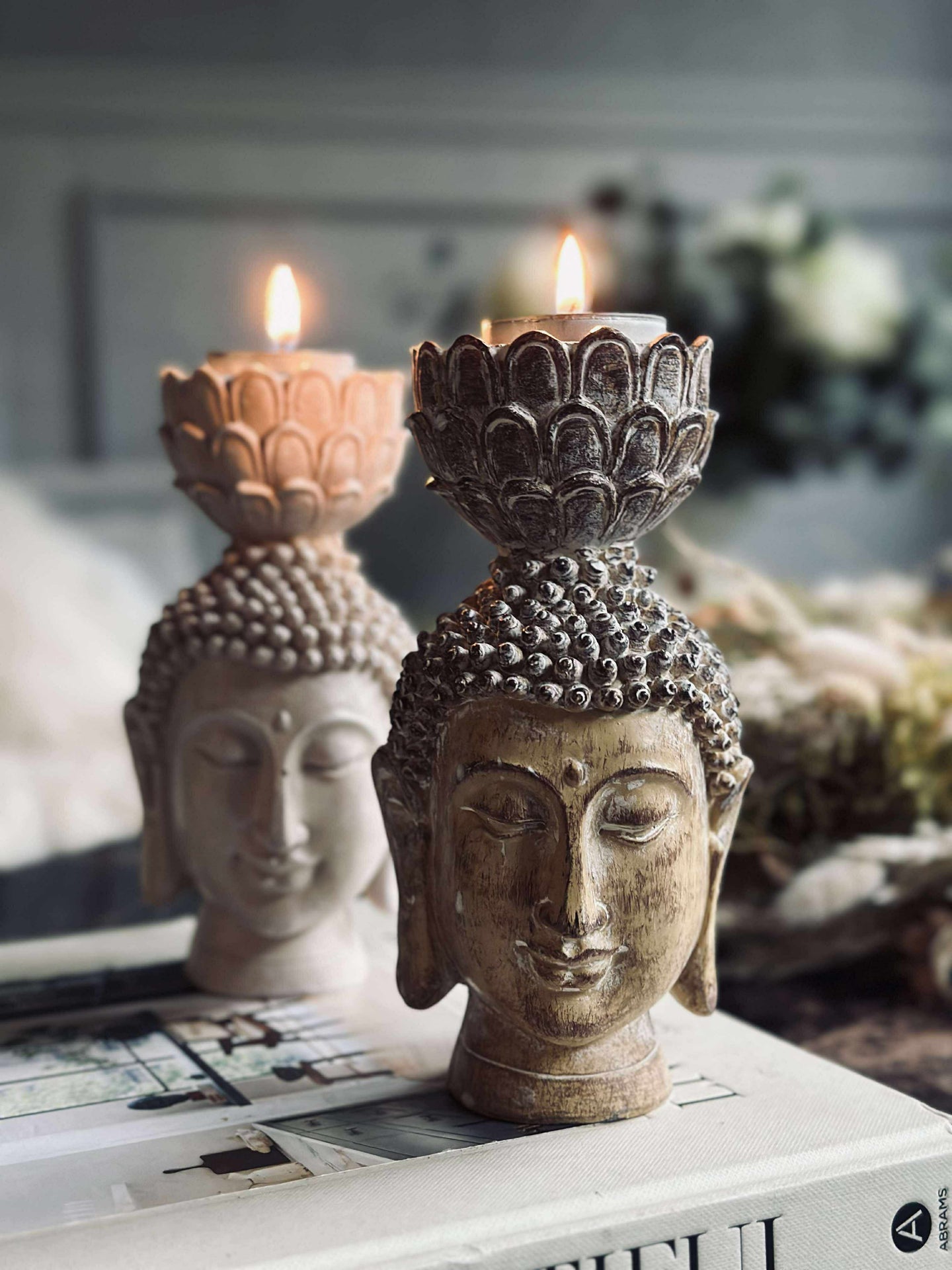 Telysholder Buddha small - MIX