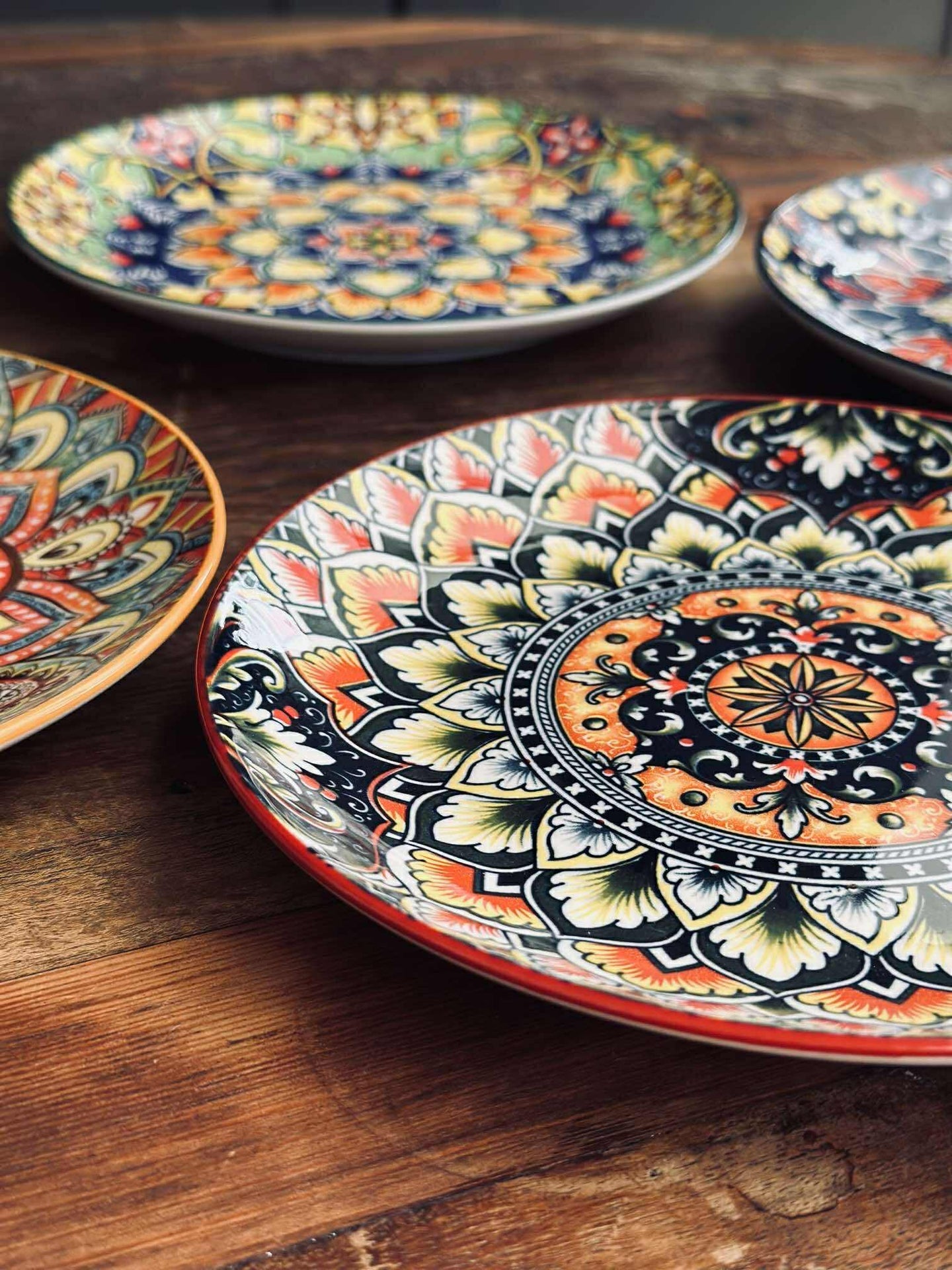 Tallerken Farge boheme MIX