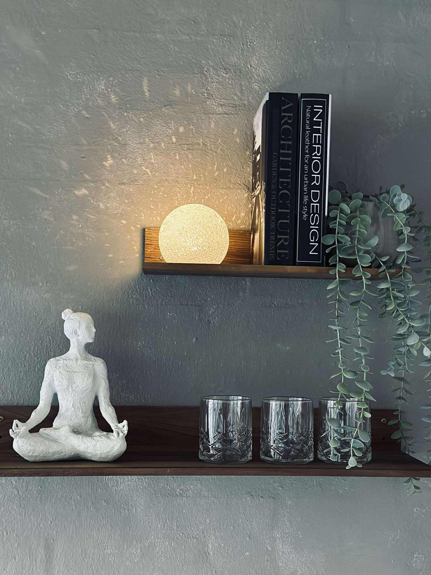Kule med LED-lys