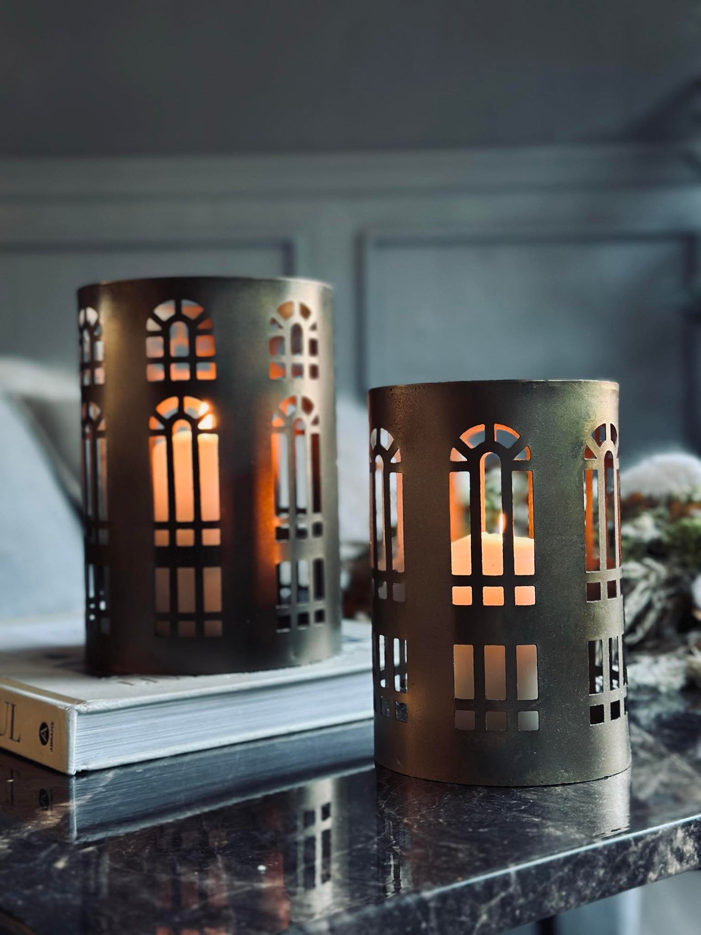 Lanterne Sett med 2 stk.