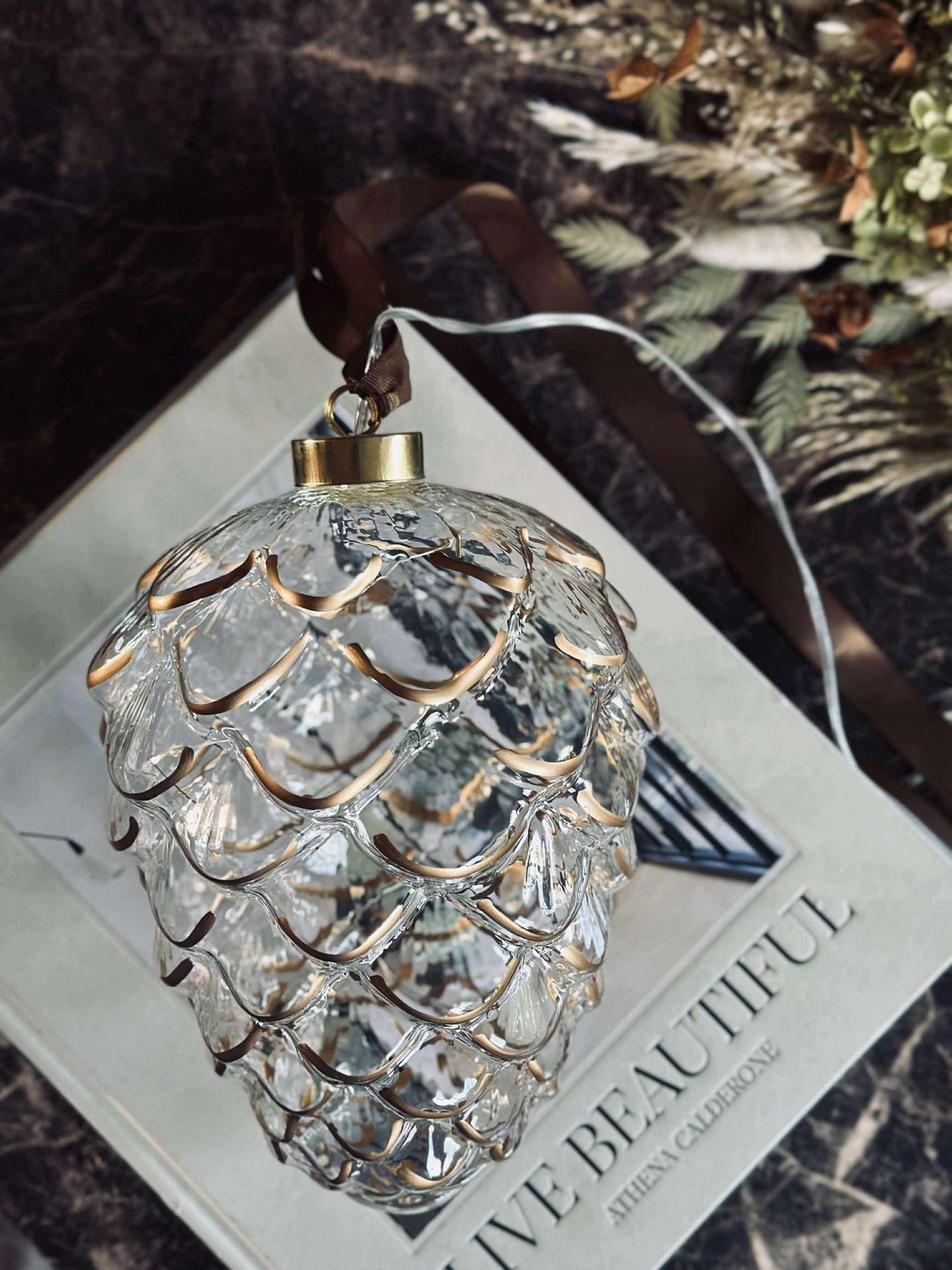 Kongleoppheng i glass