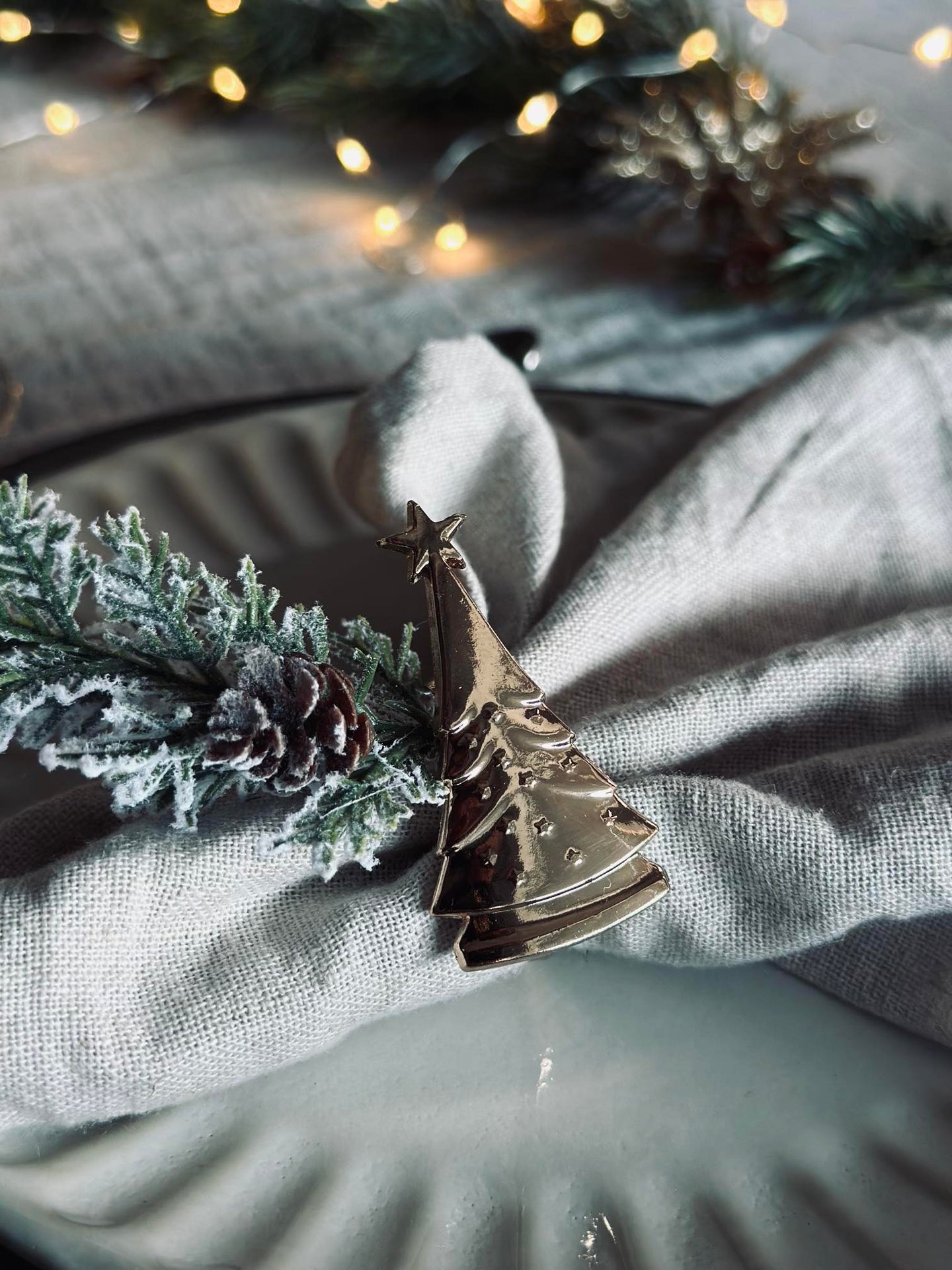 Serviettringer Gull - MIX 4 stk