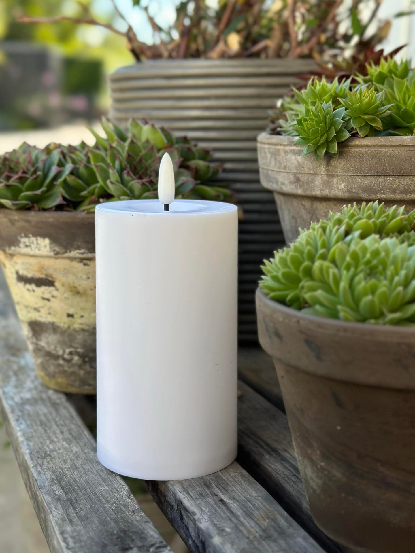 LED Utendørs Bloklys - 12,5 cm