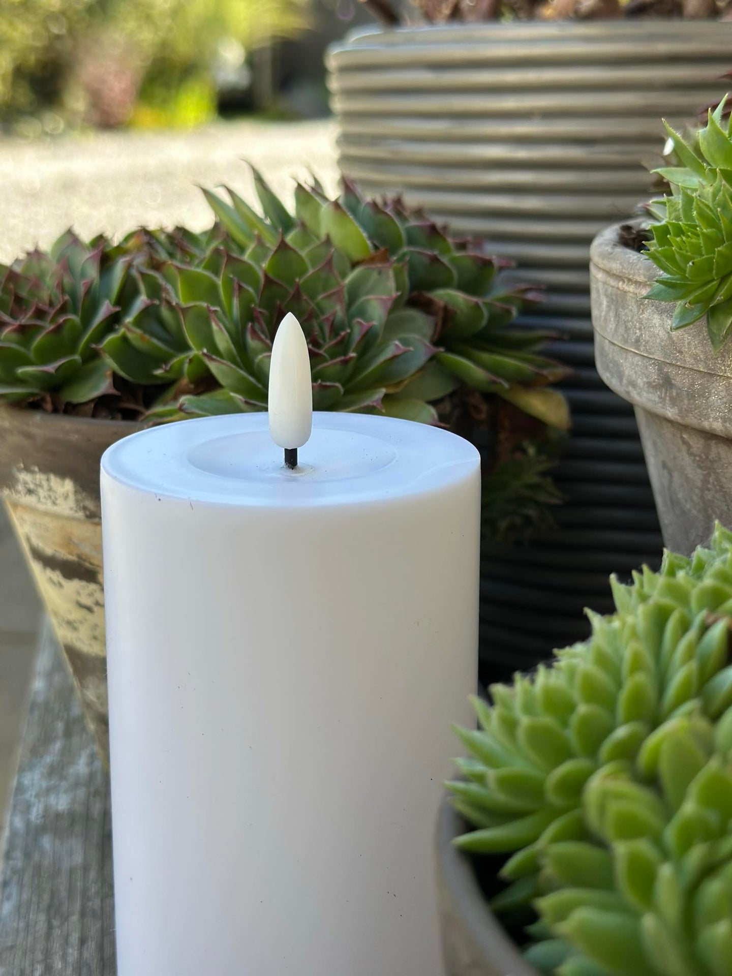 LED Utendørs Bloklys - 12,5 cm