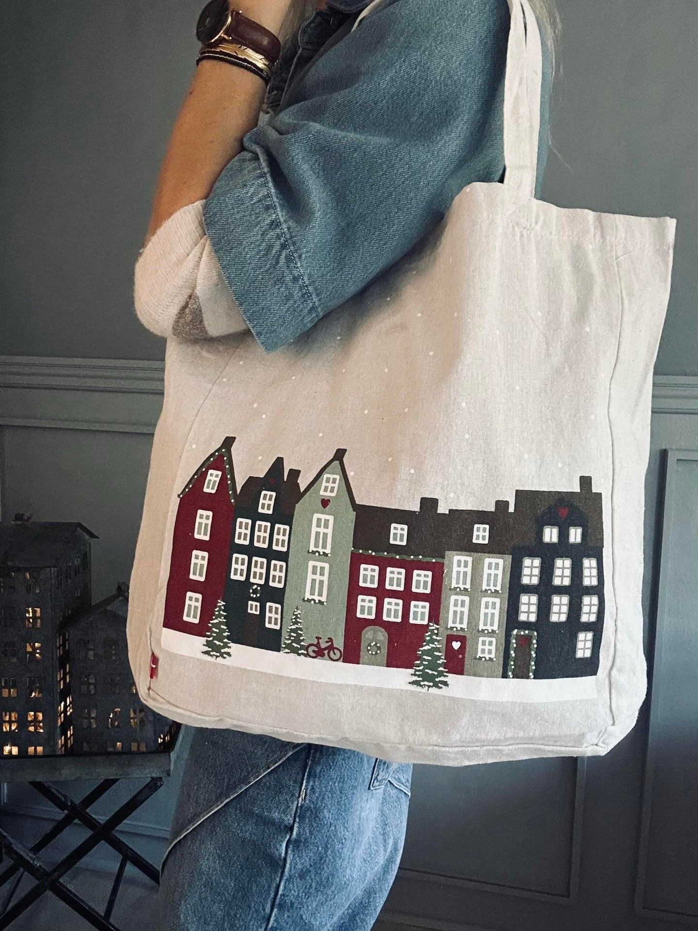 Shopper Winter city