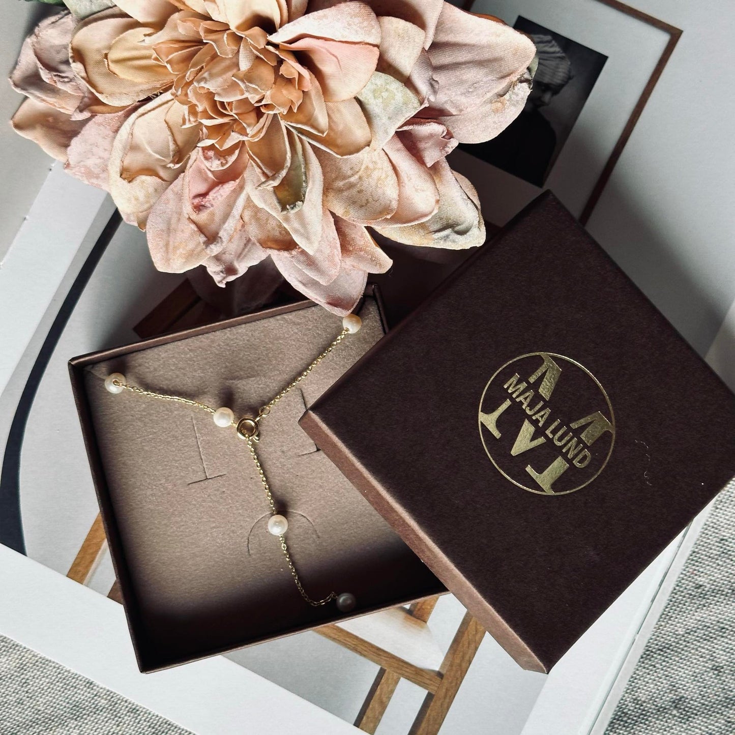 Gry-kjede - med ferskvannsperler