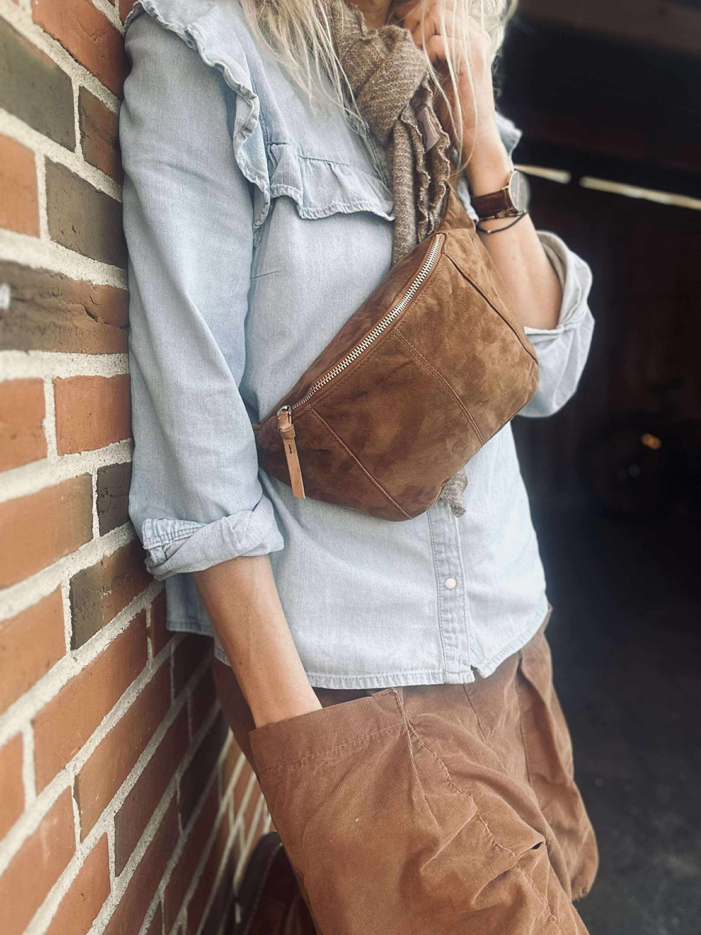 Bumbag JUNE Ruskinn - Caramel