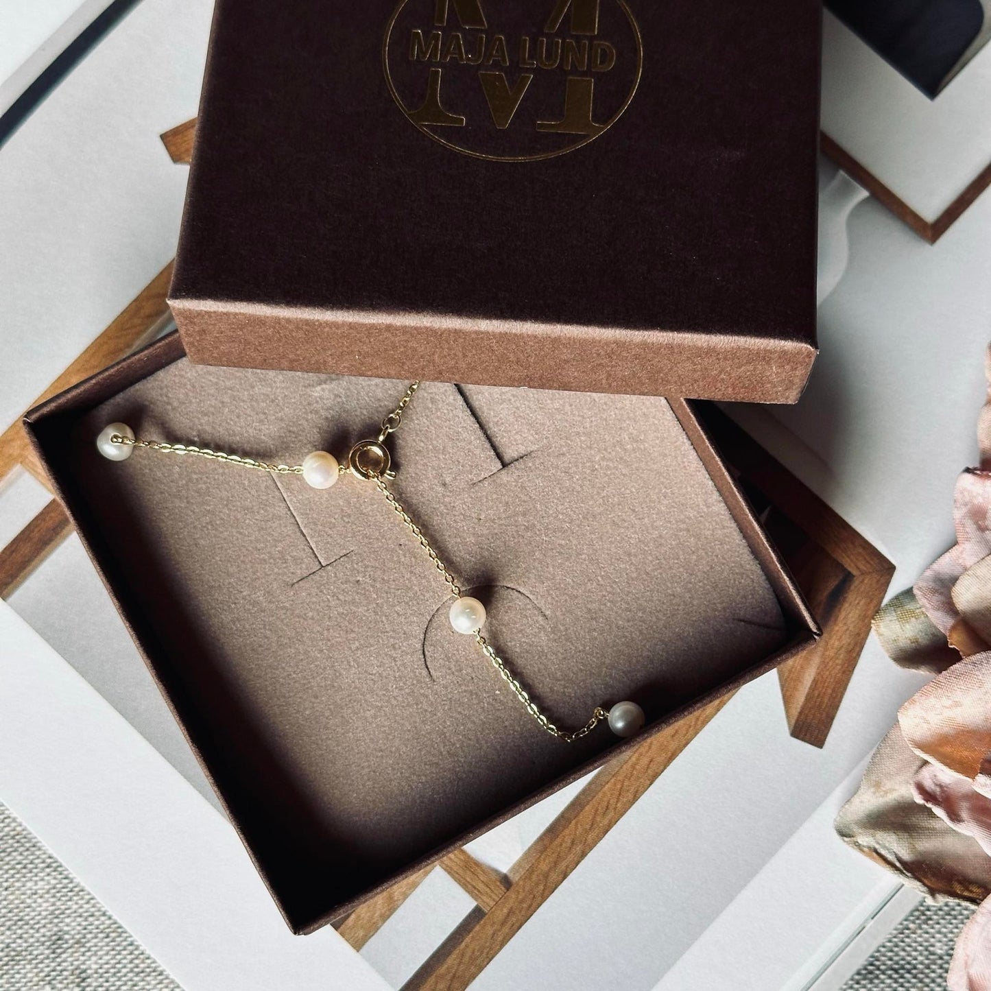 Gry-kjede - med ferskvannsperler