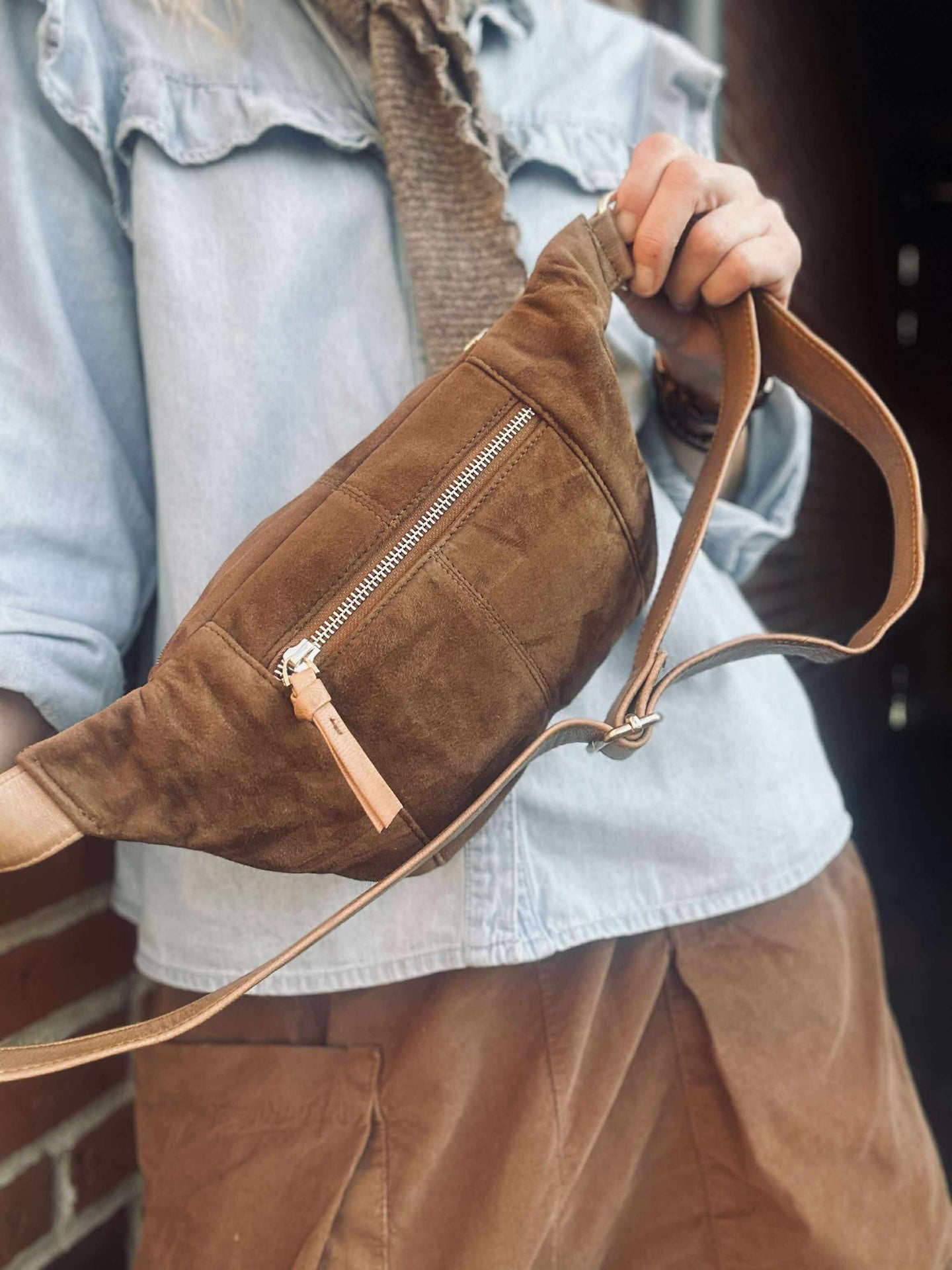 Bumbag JUNE Ruskinn - Caramel