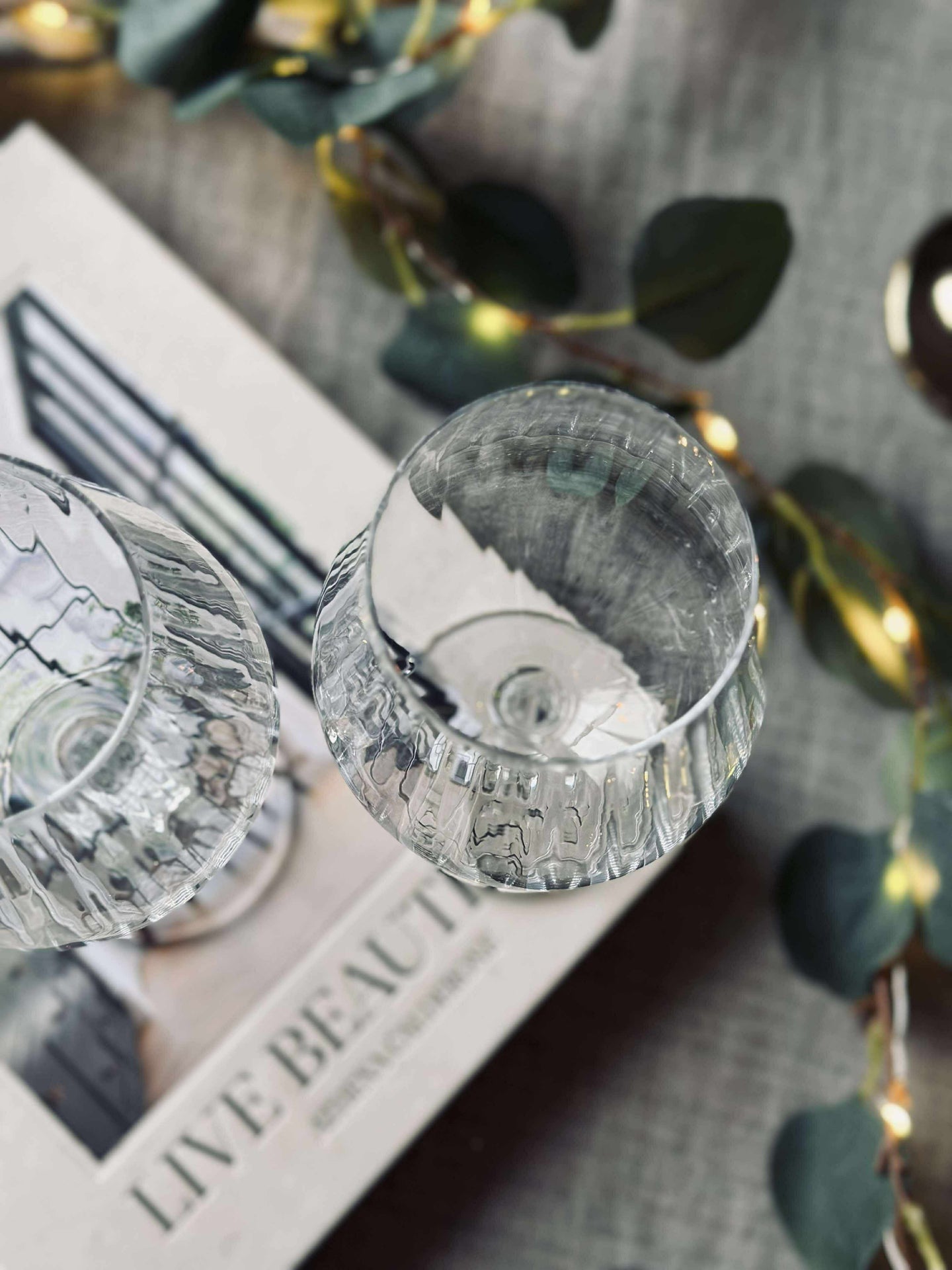 Vinglass hvitvin  CRYSTAL - Sett med 4 stk.