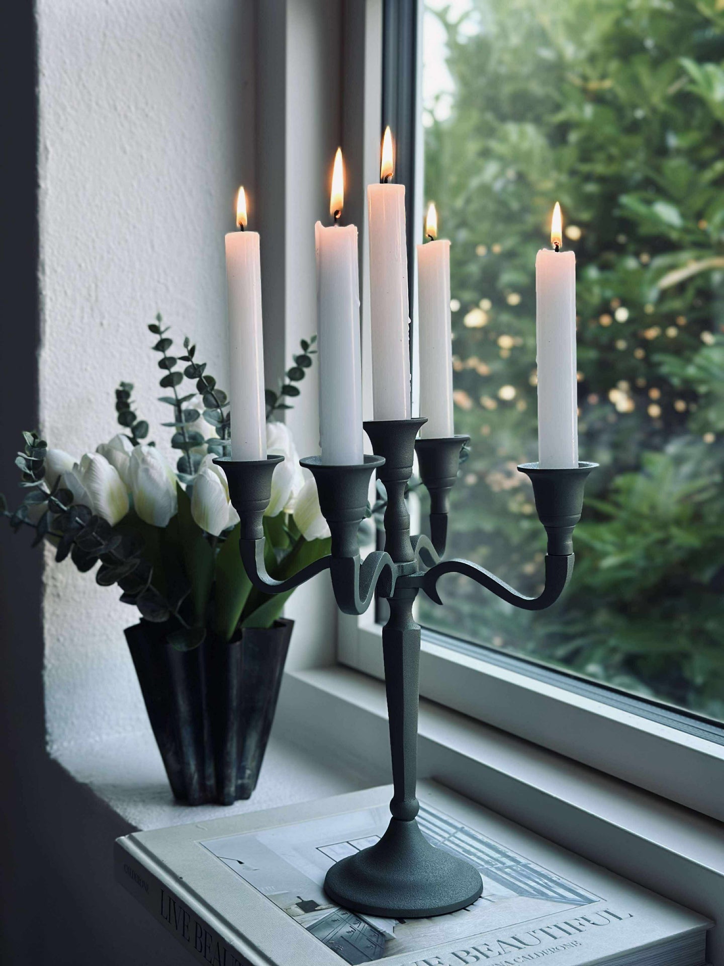 Lysestake Alu Salvie - 5-armet