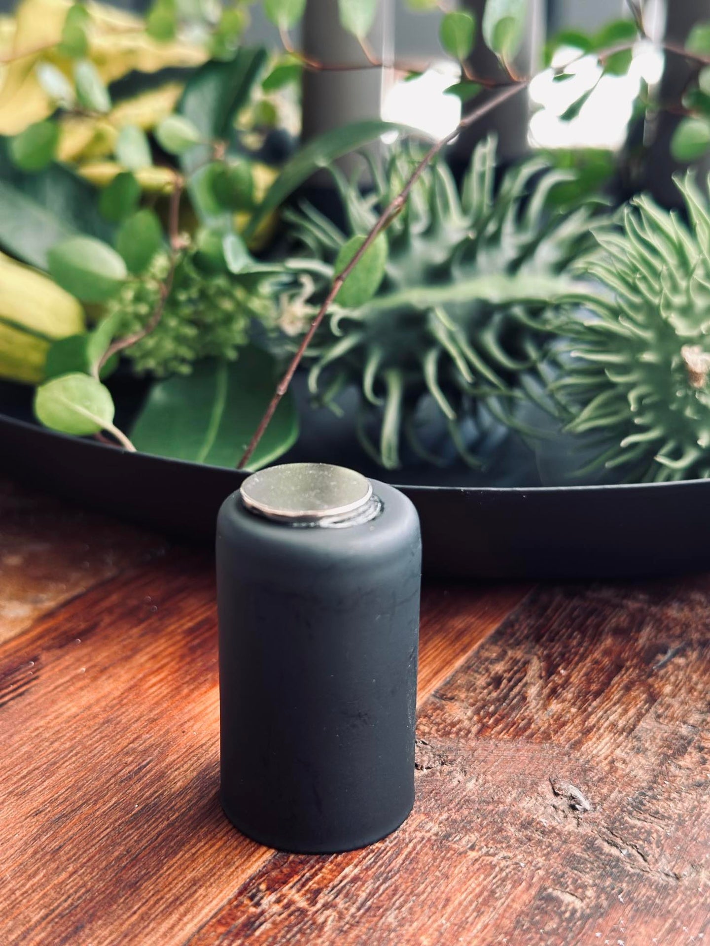 Brett med lysestaker