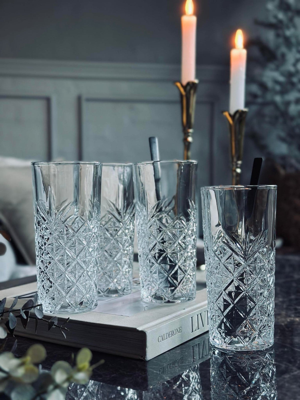 Drikkeglass - 4 stk / Longdrink