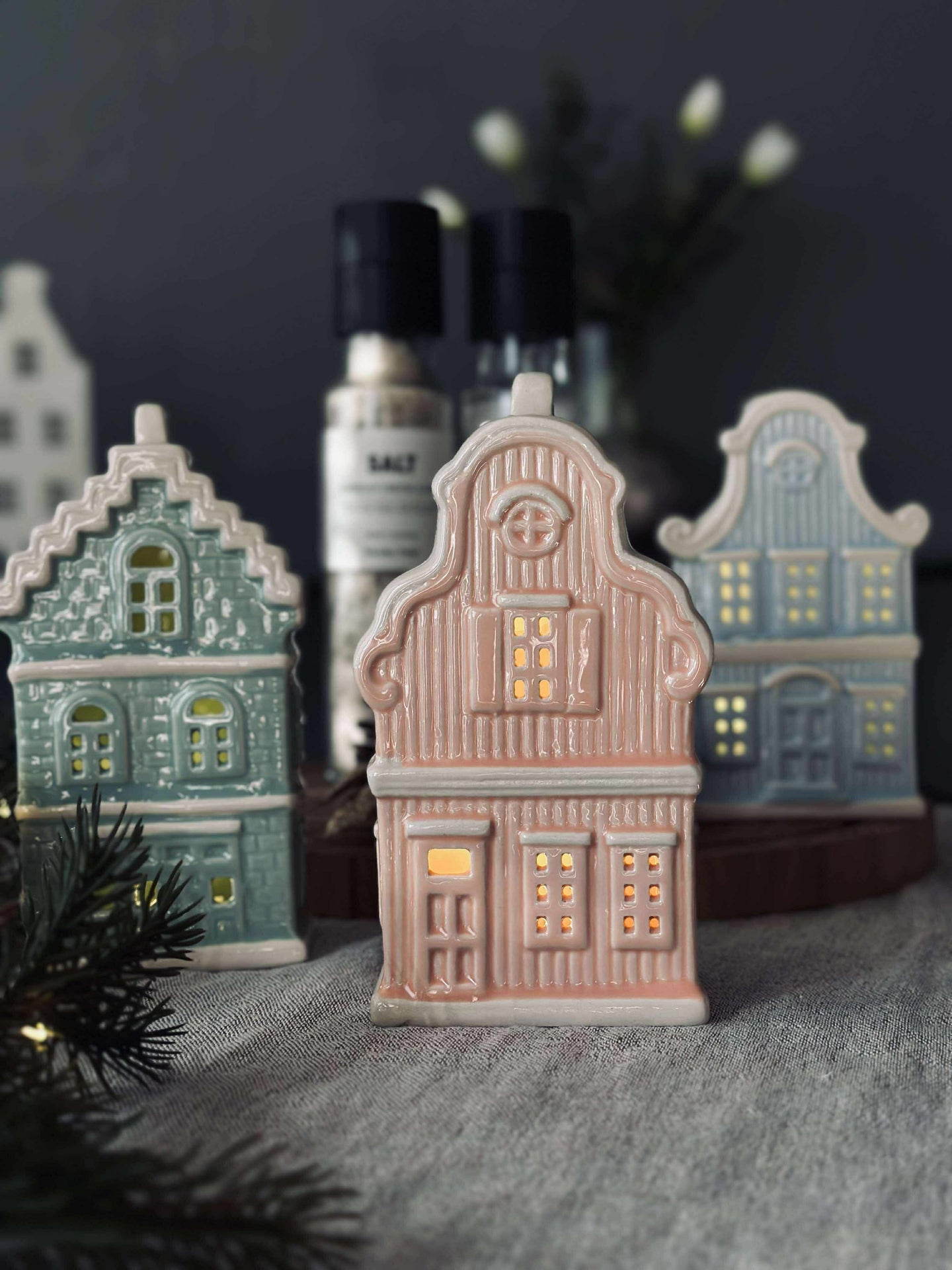 Lyshus med LED - Pastel Color MIX