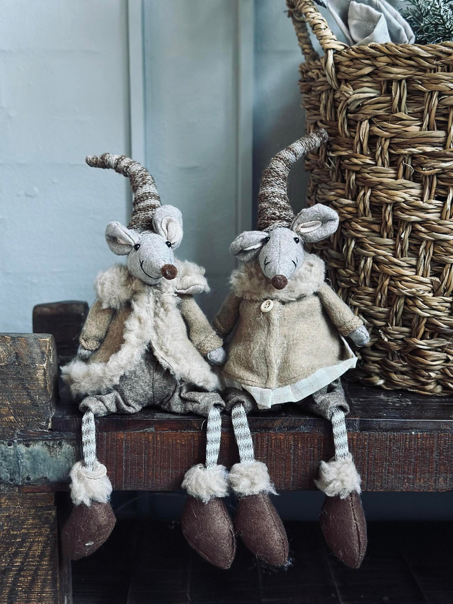 Nissemus - Sittende gutt