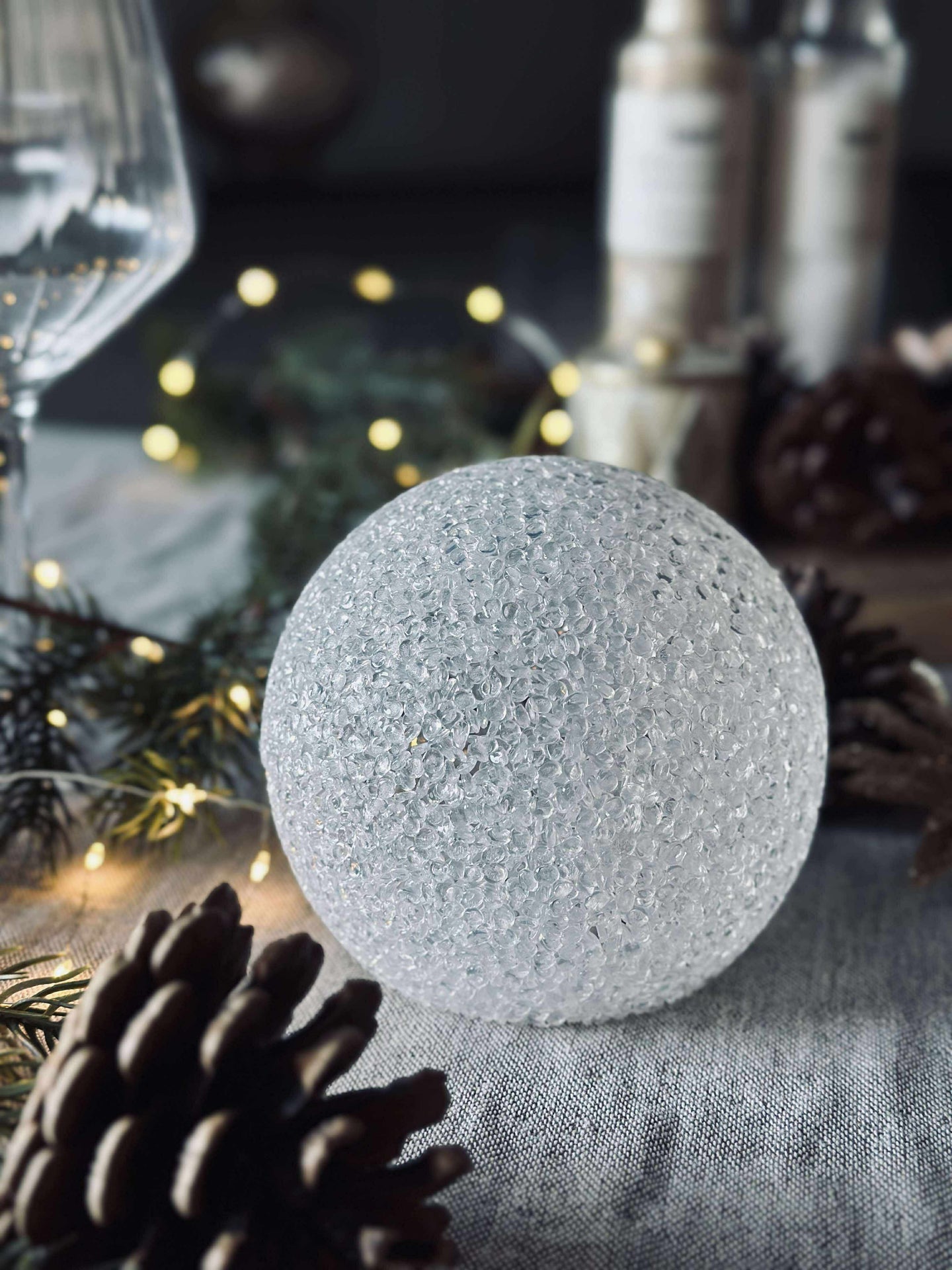 Kule med LED-lys