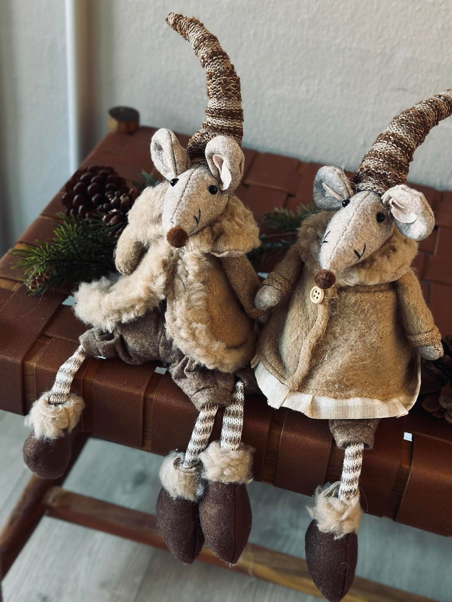 Nissemus - Sittende gutt