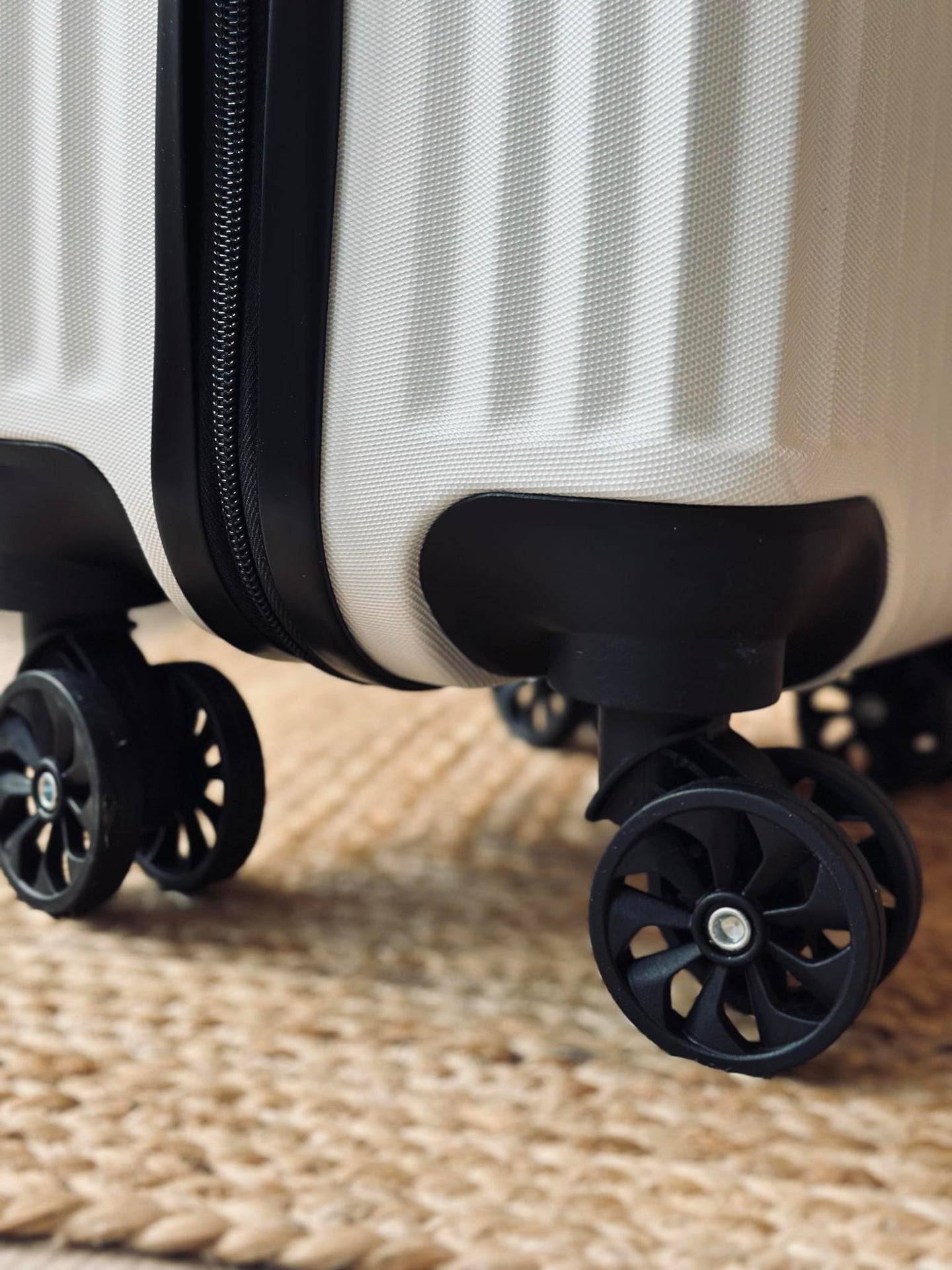 Koffert Trolley - White