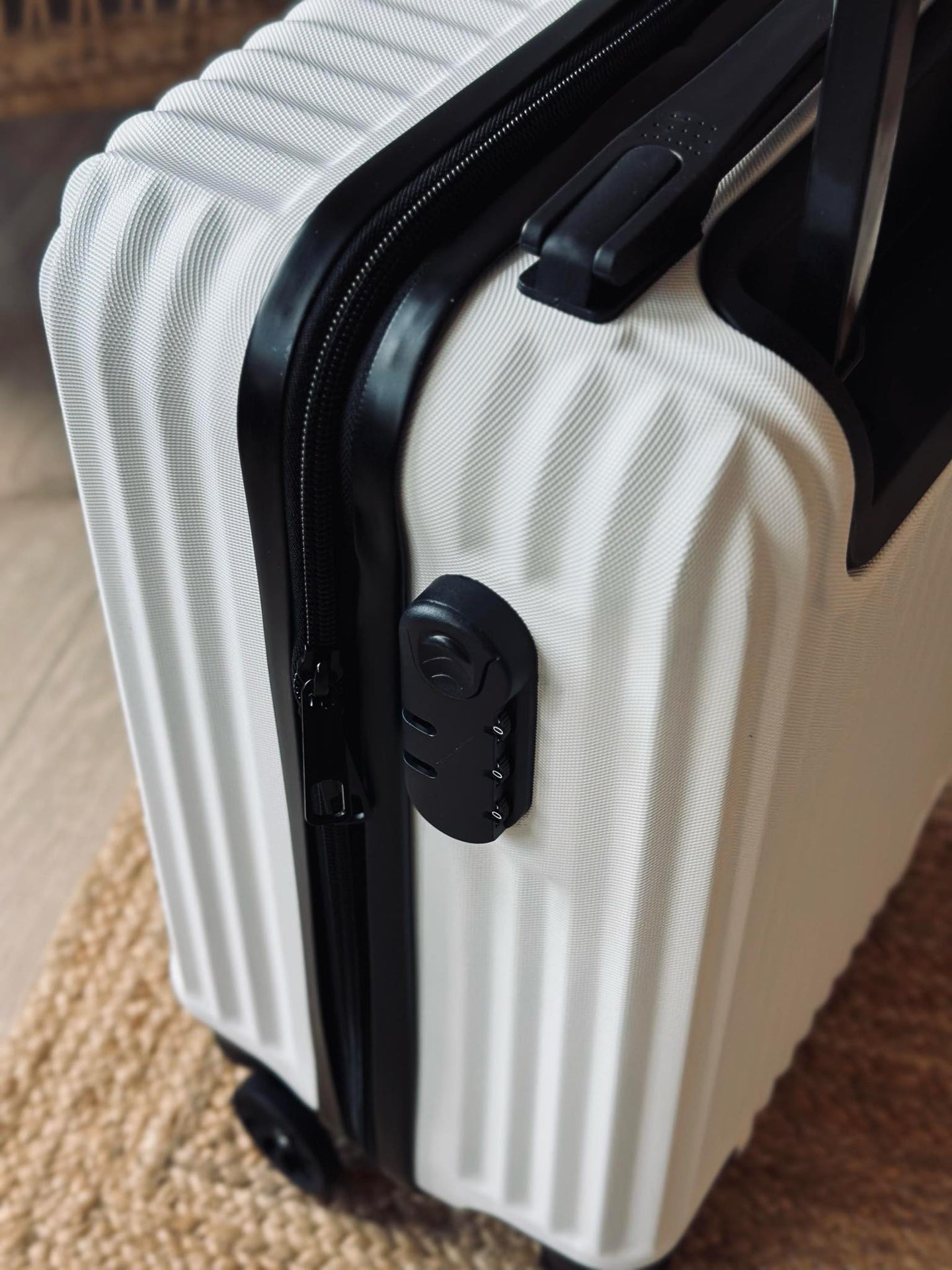 Koffert Trolley - White