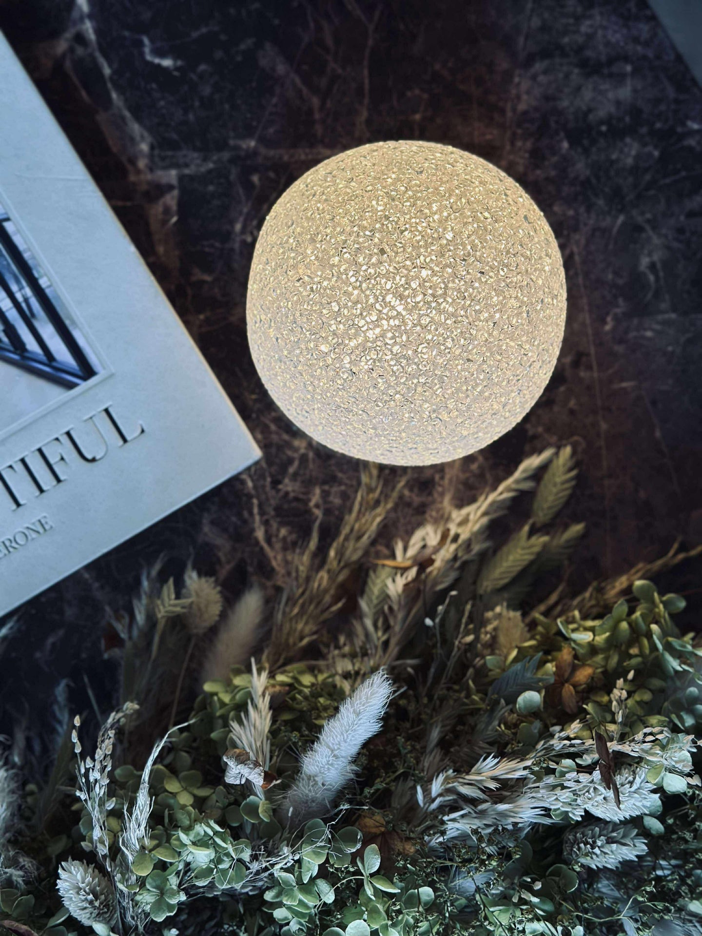 Kule med LED-lys