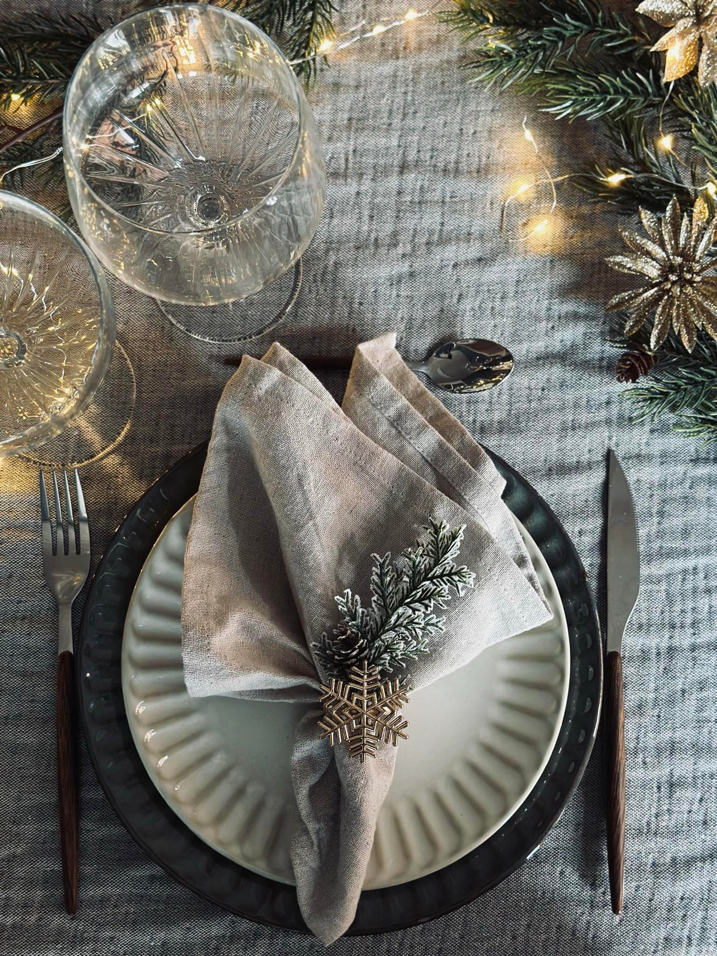 Serviettringer Gull - MIX 4 stk