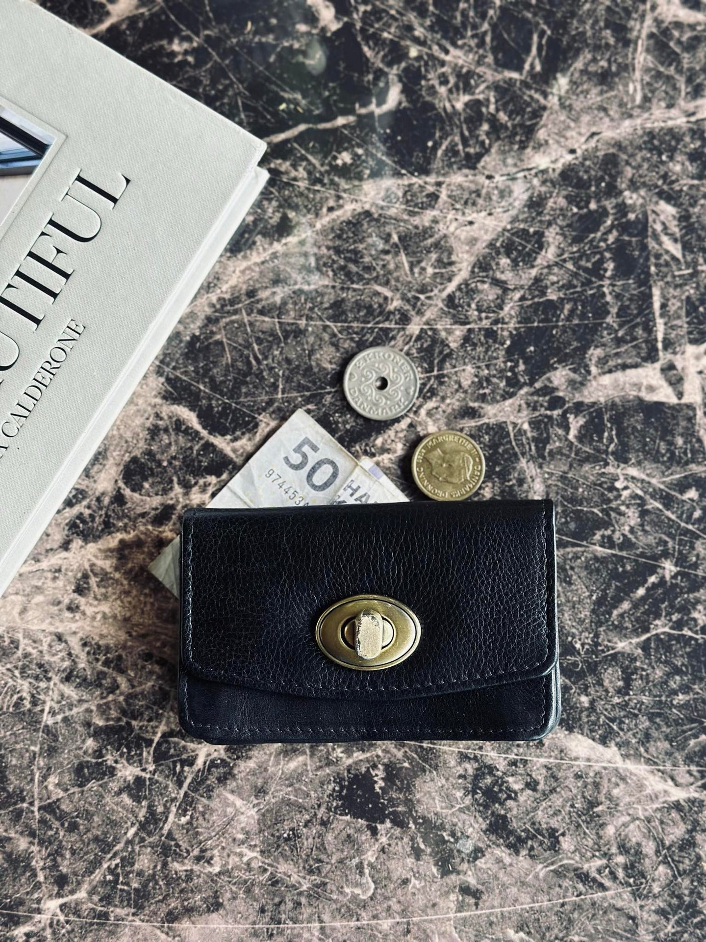 Lommebok Moa Liten Svart