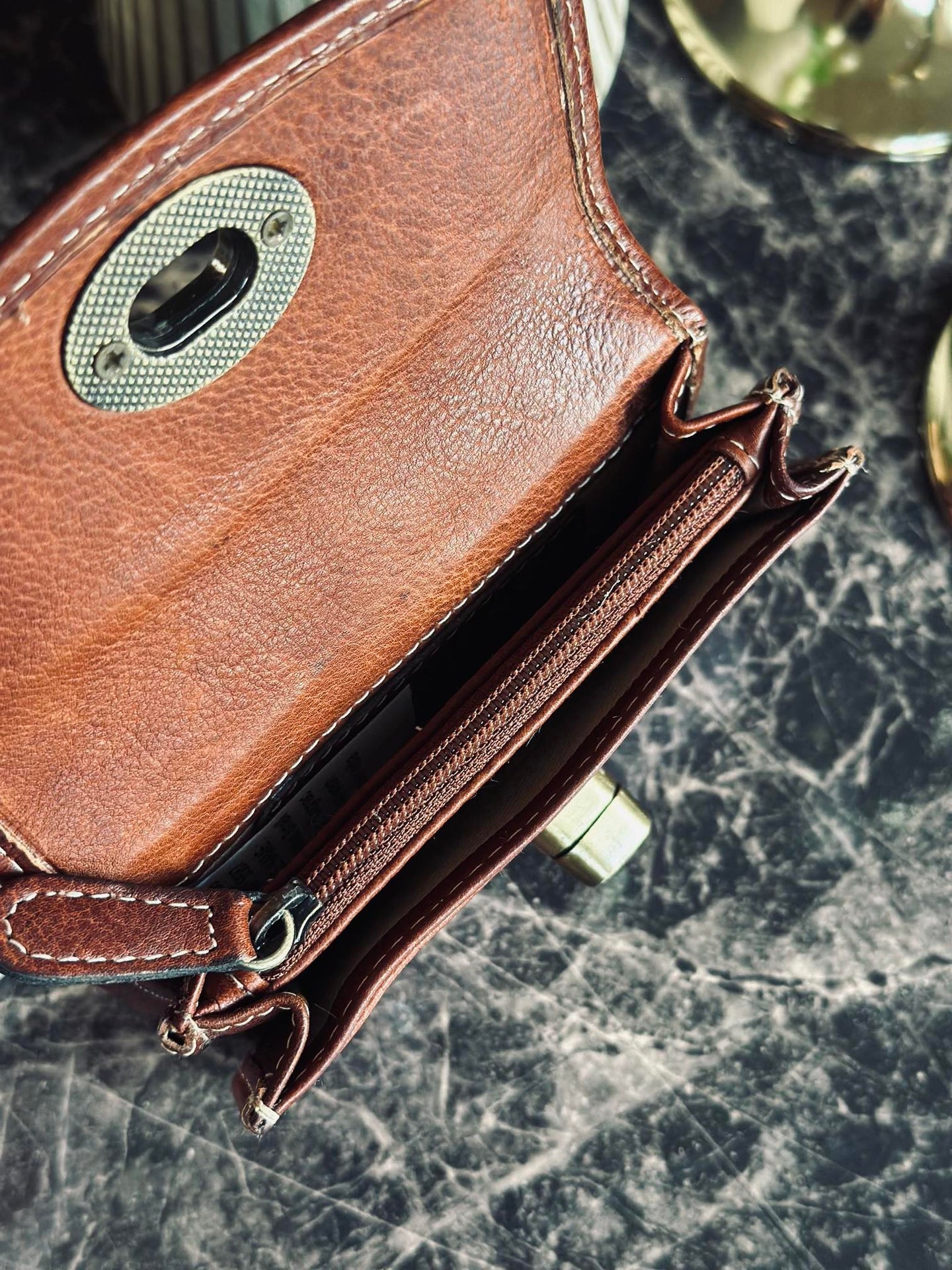 Lommebok Moa Small Cognac