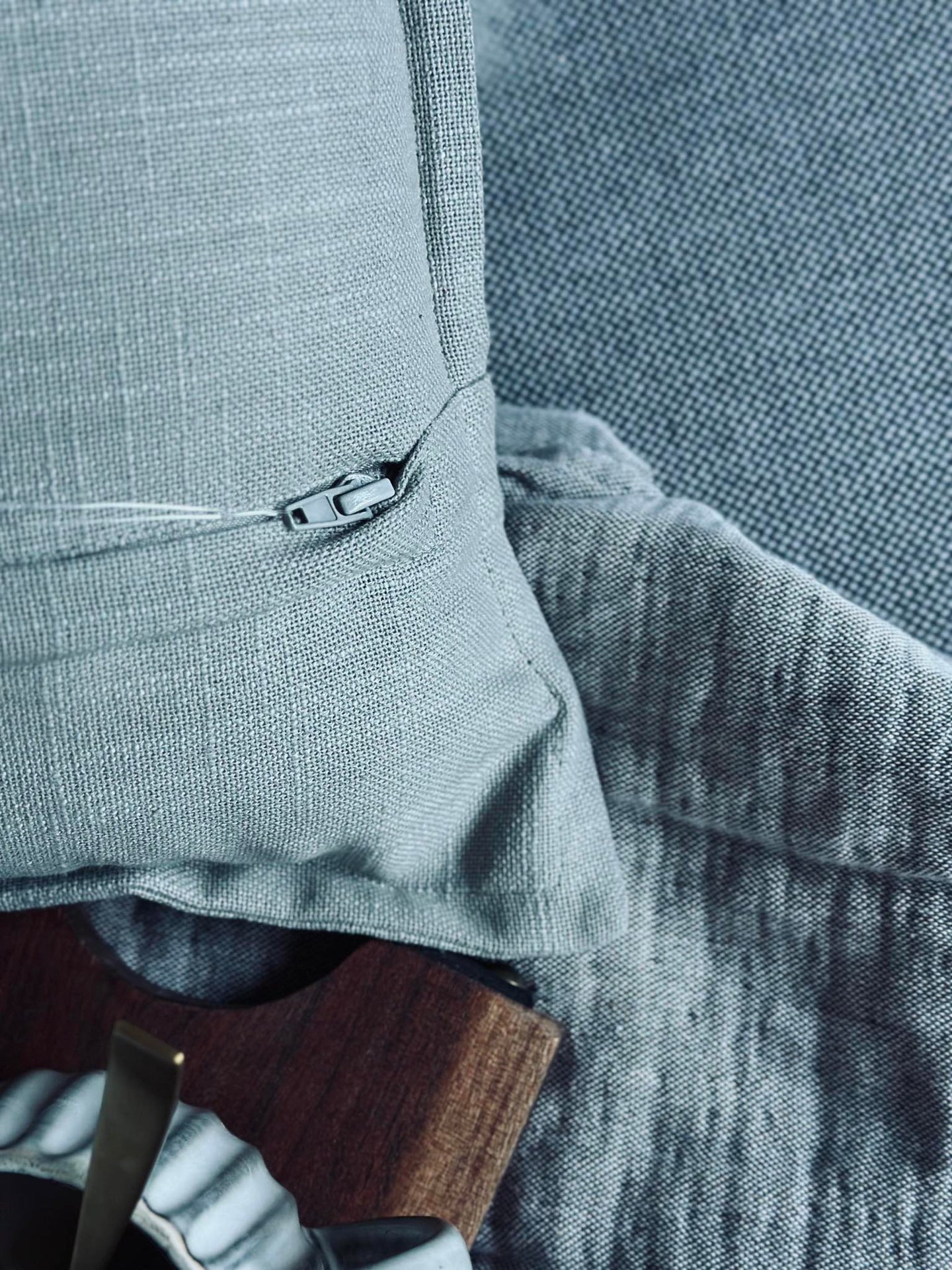 Putestykke 45x45 - Dusty green