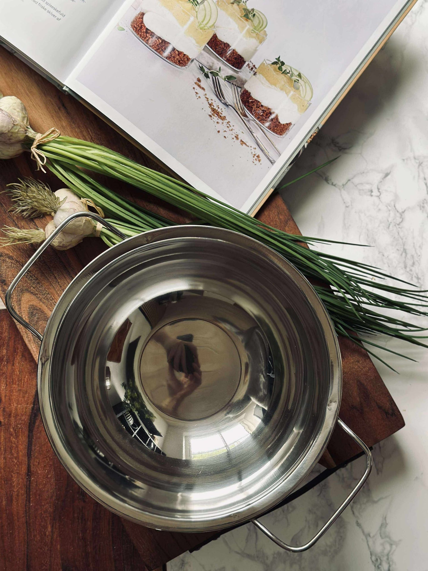 Rustfritt Stålbolle - Perfekt for smelting av sjokolade