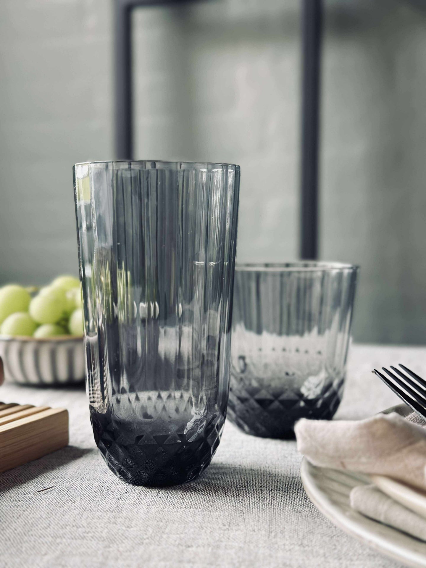 Vannglass Sanna grey