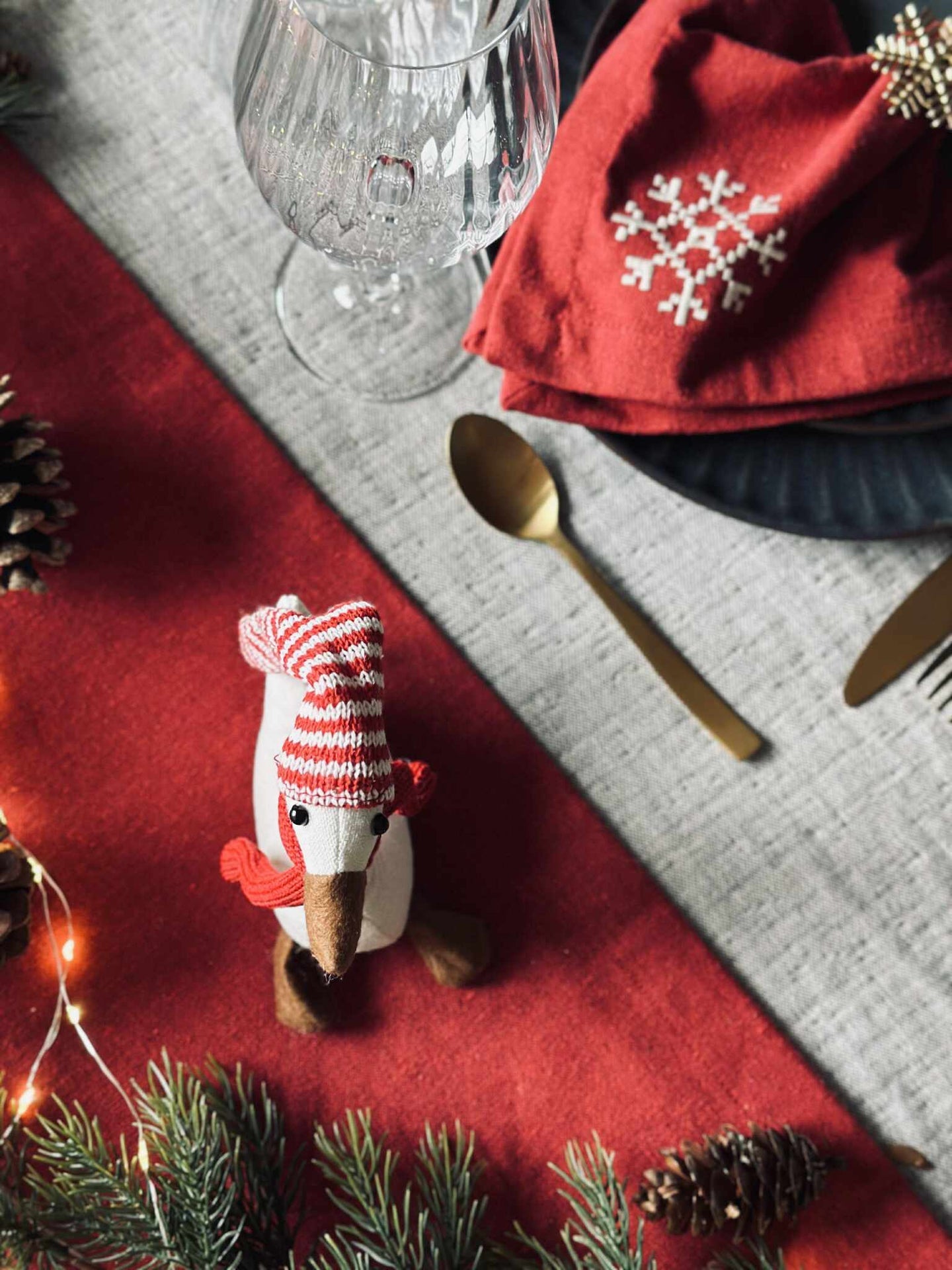 Juland med rød lue - Mini