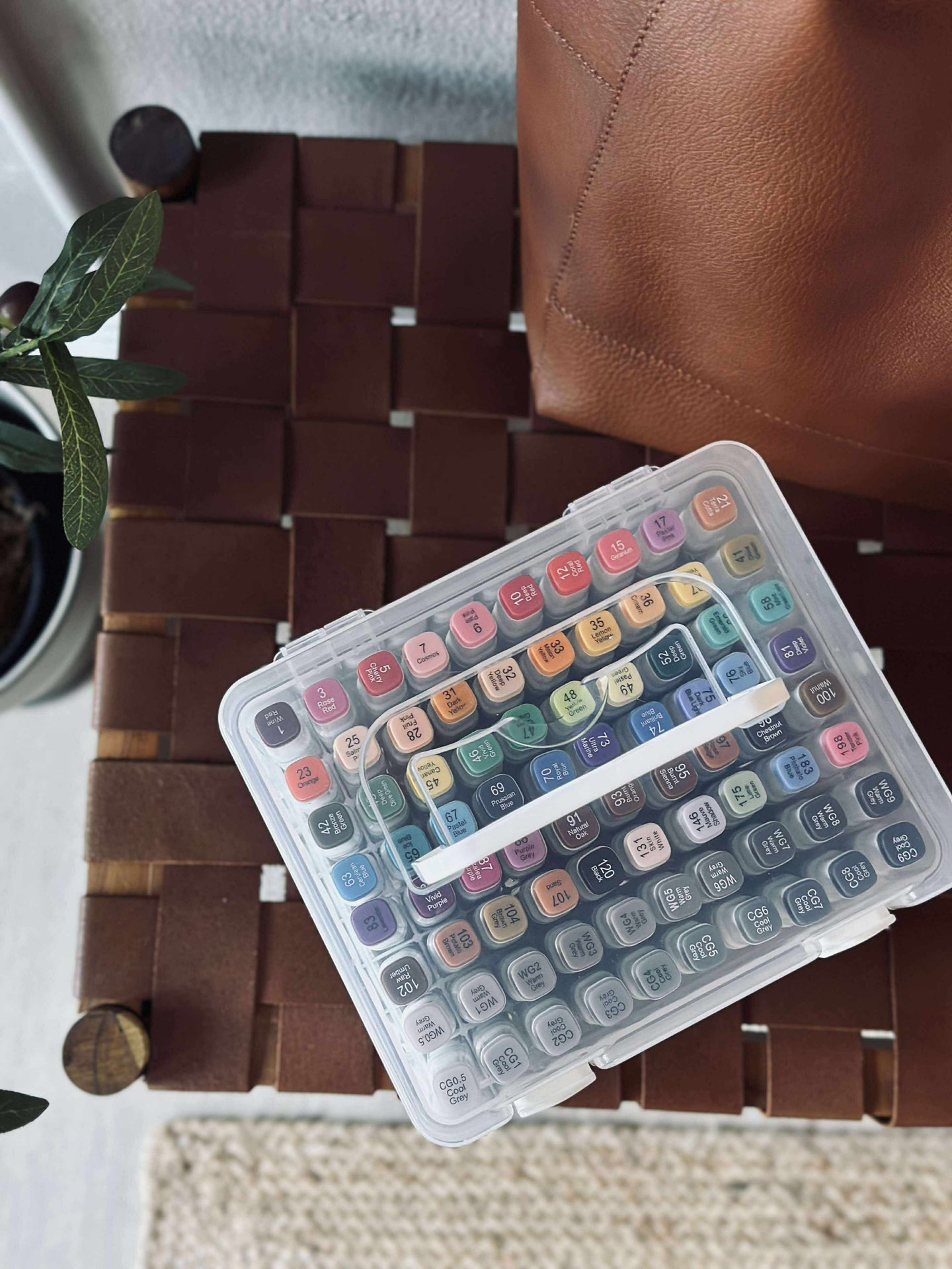 Tusjer Duo - Eske med 80 stk.