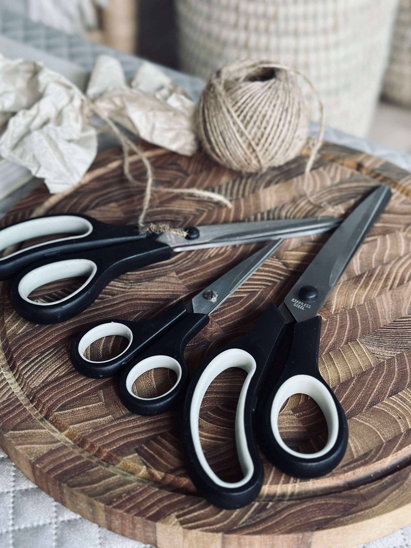 Sakser - Sett med 3 stk