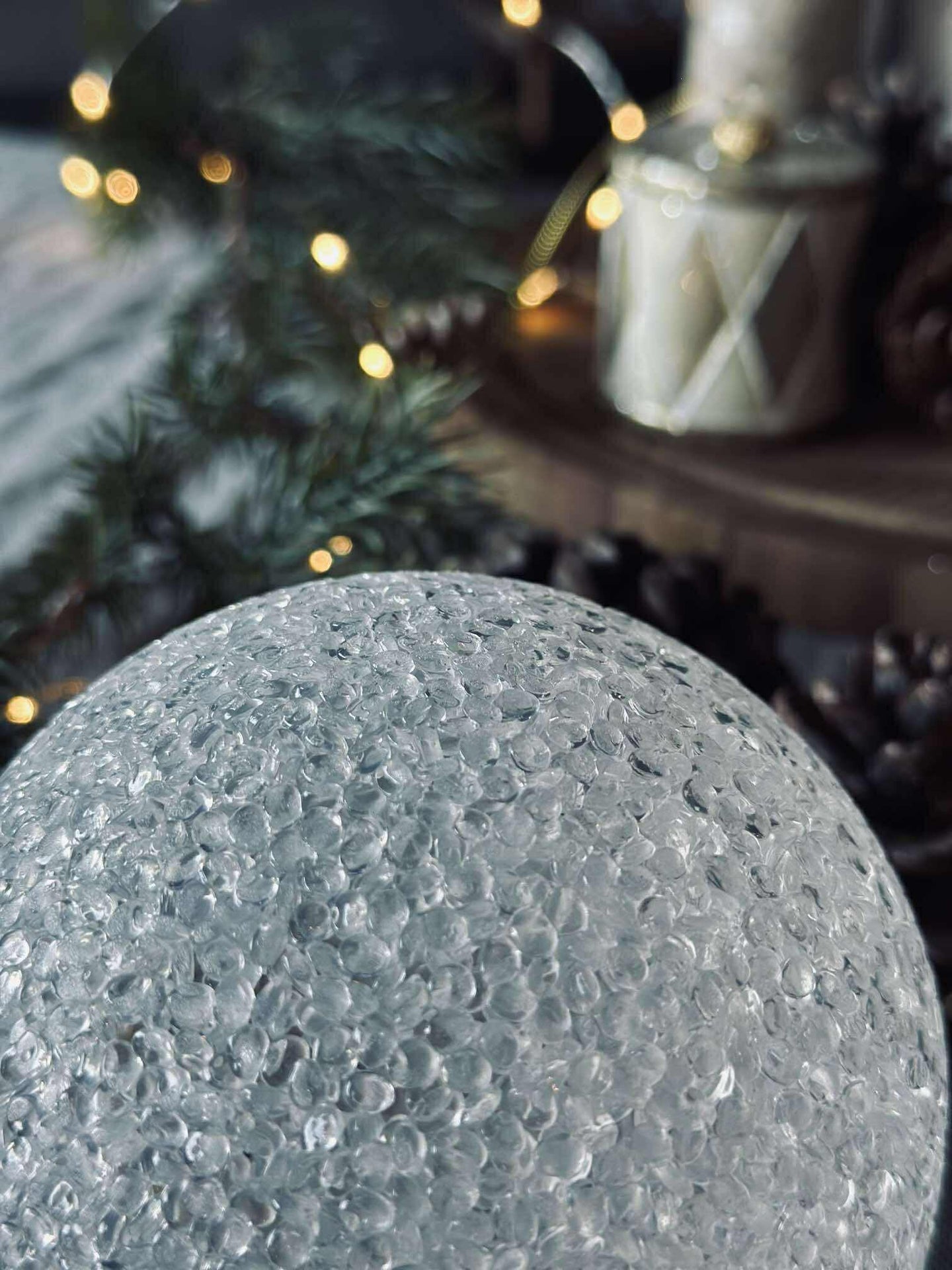 Kule med LED-lys