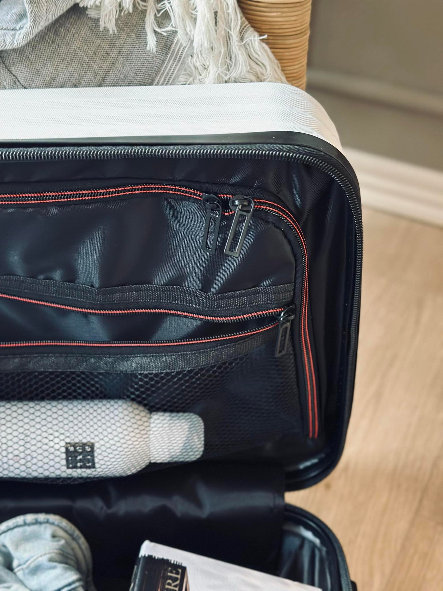 Koffert Trolley - White