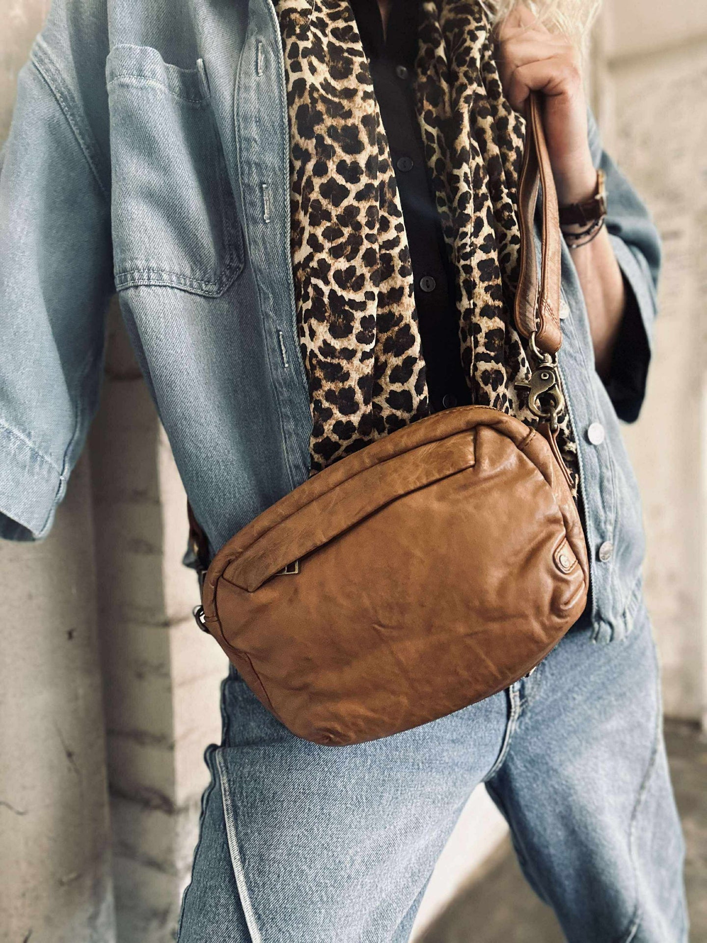 Crossbody Hanna Cognac