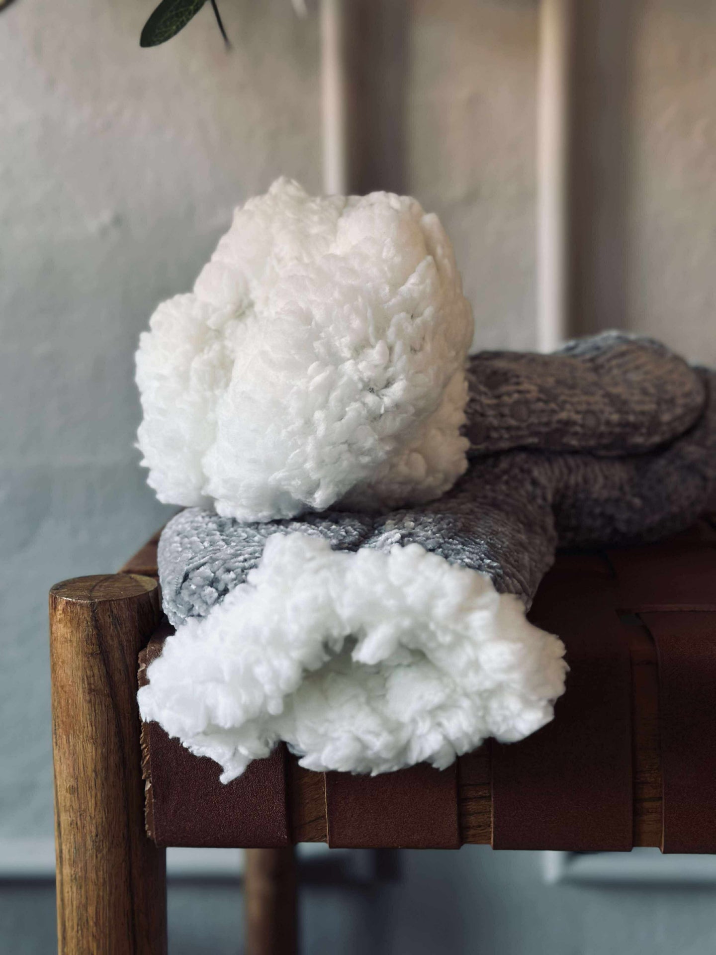 Varme sokker - str. 42-46 Grå