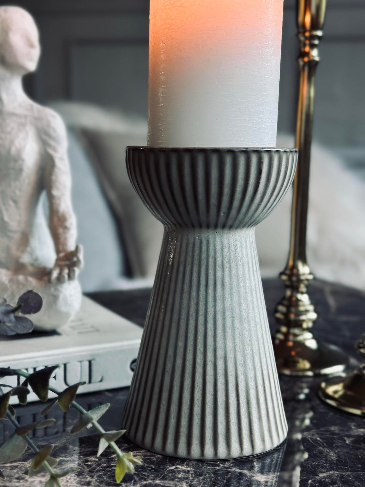 Hyacintvase VIGA - Matt brun