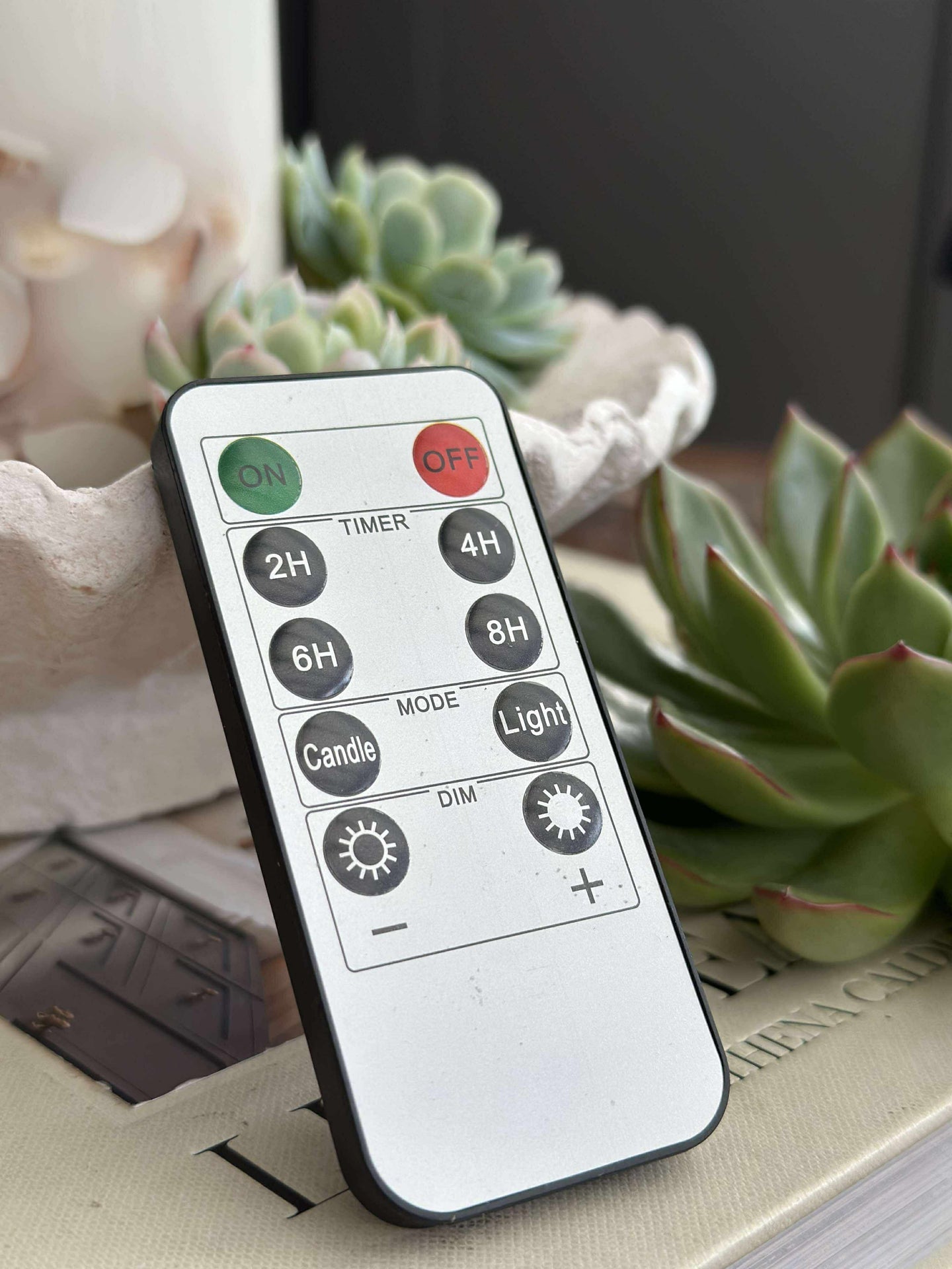 LED Nature – Sett med 3 stk og fjernkontroll