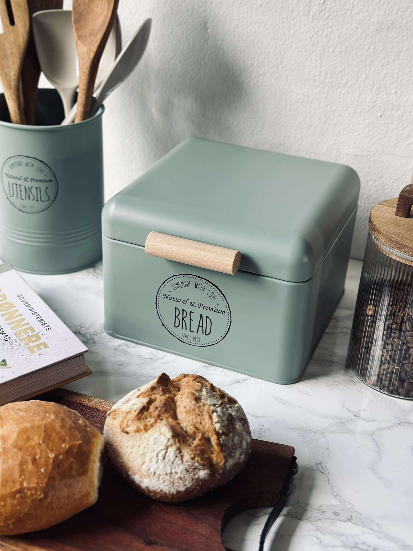 Brødboks Grønn