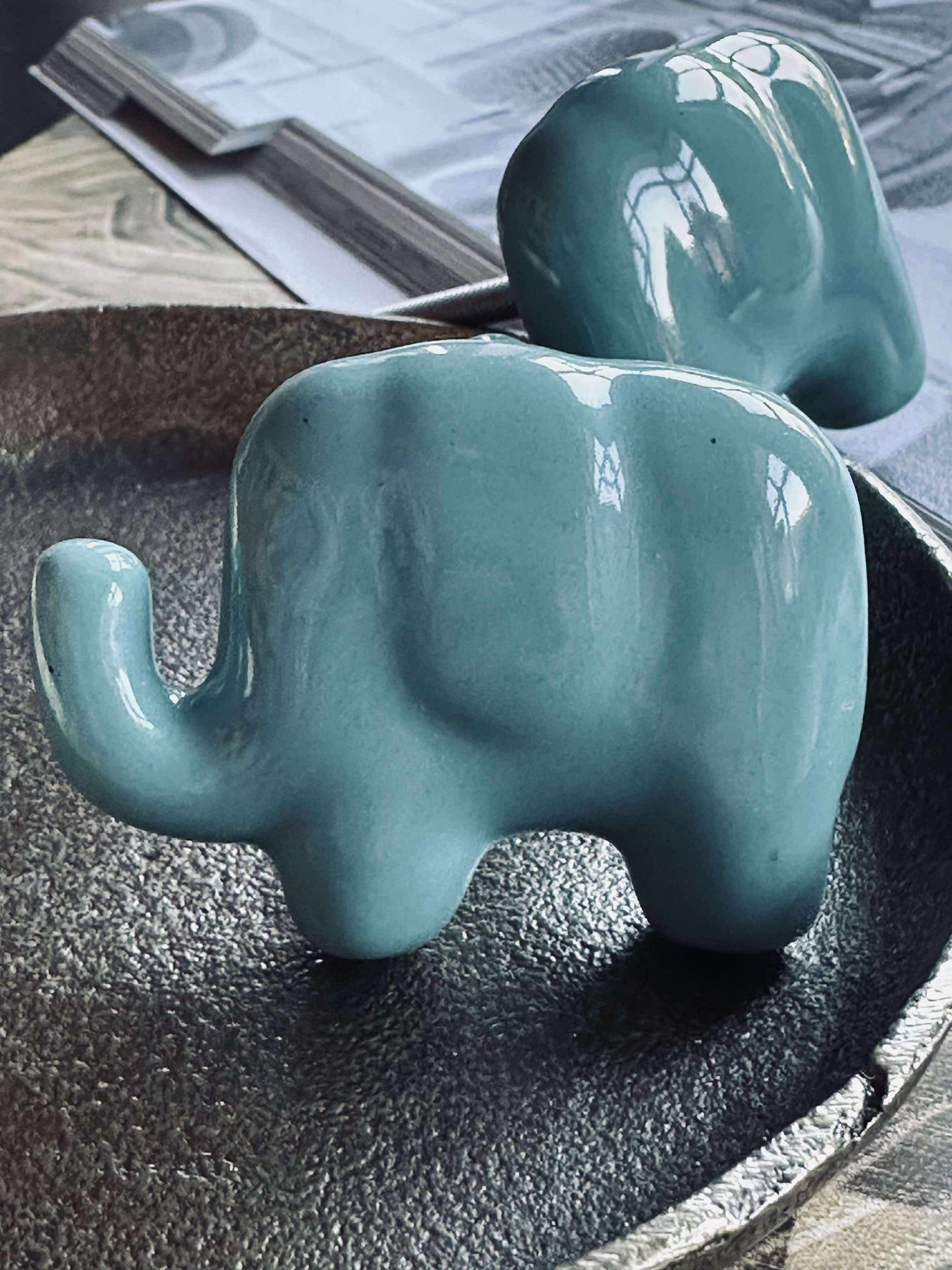Grep elefant blå - 2 stk.