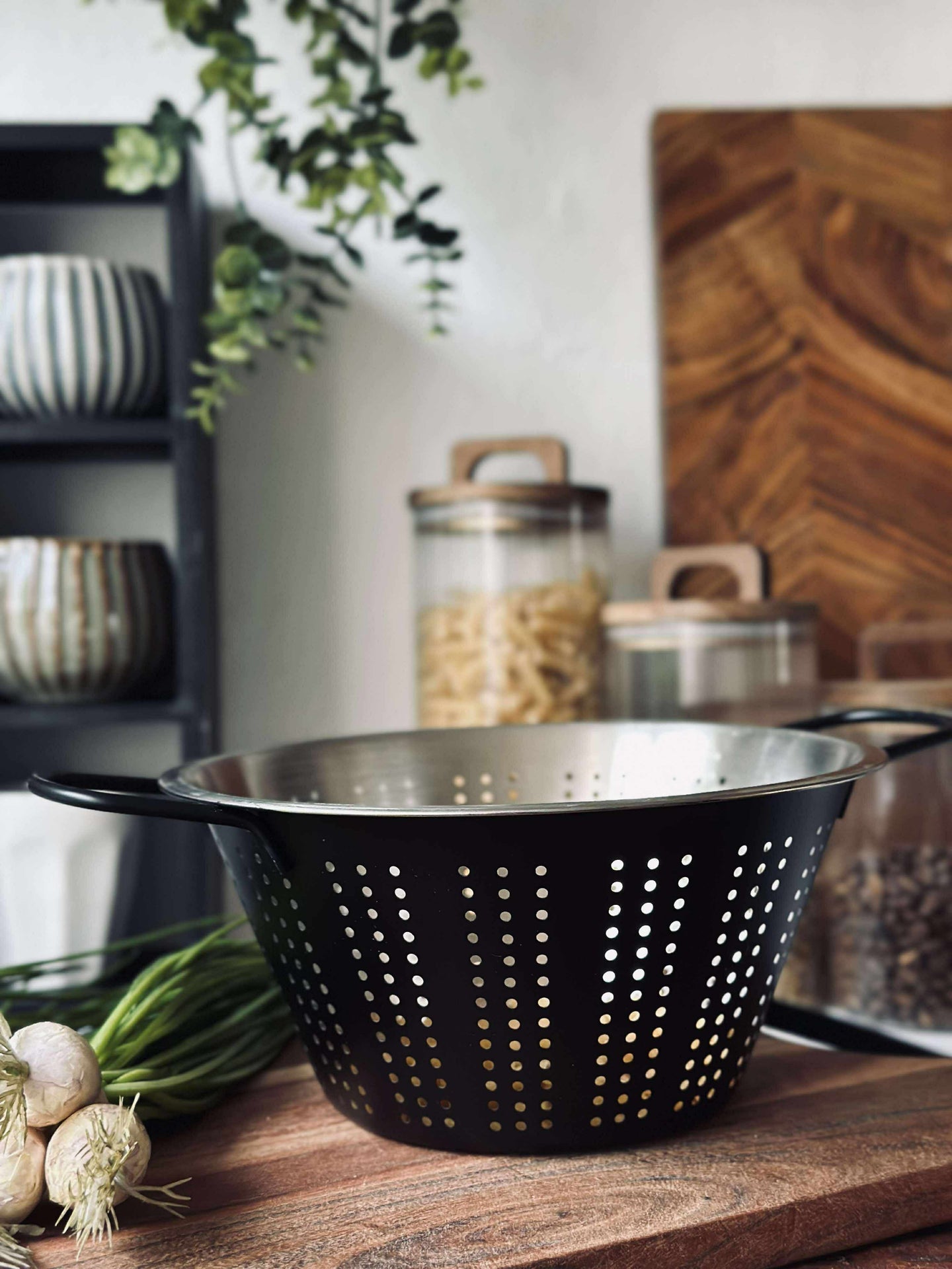 Dørslag Svart - Rustfritt stål