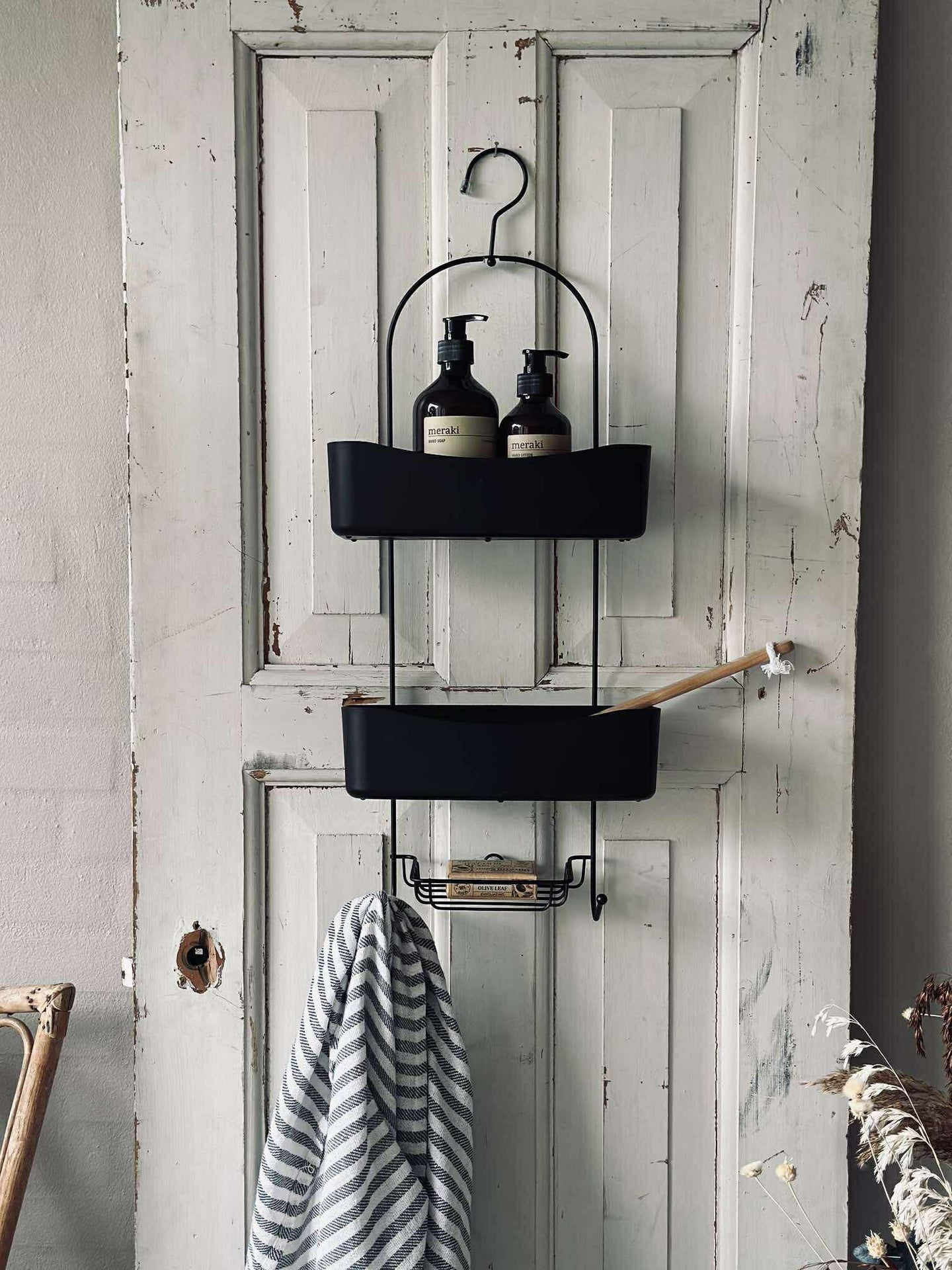 Baderomsoppbevaring - Svart