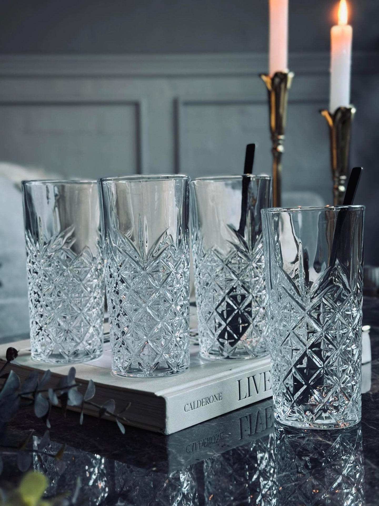 Drikkeglass - 4stk / Long drink